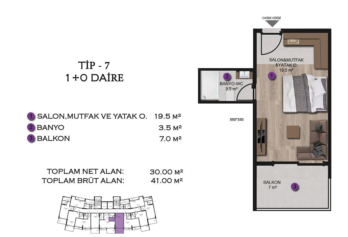 Mərtəbə Planı Şəkli 6