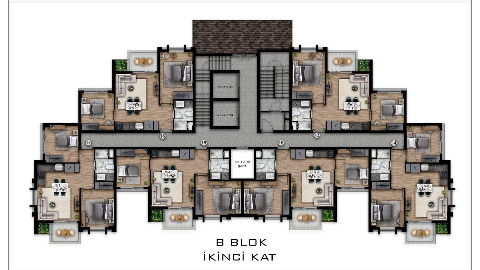 Imazhi i Planit të Katit 17