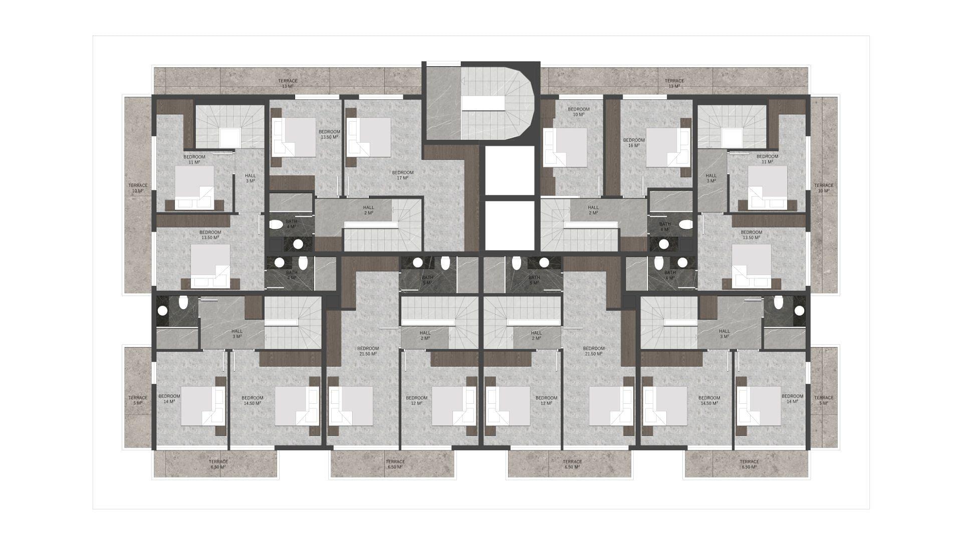 Image du plan d'étage 6