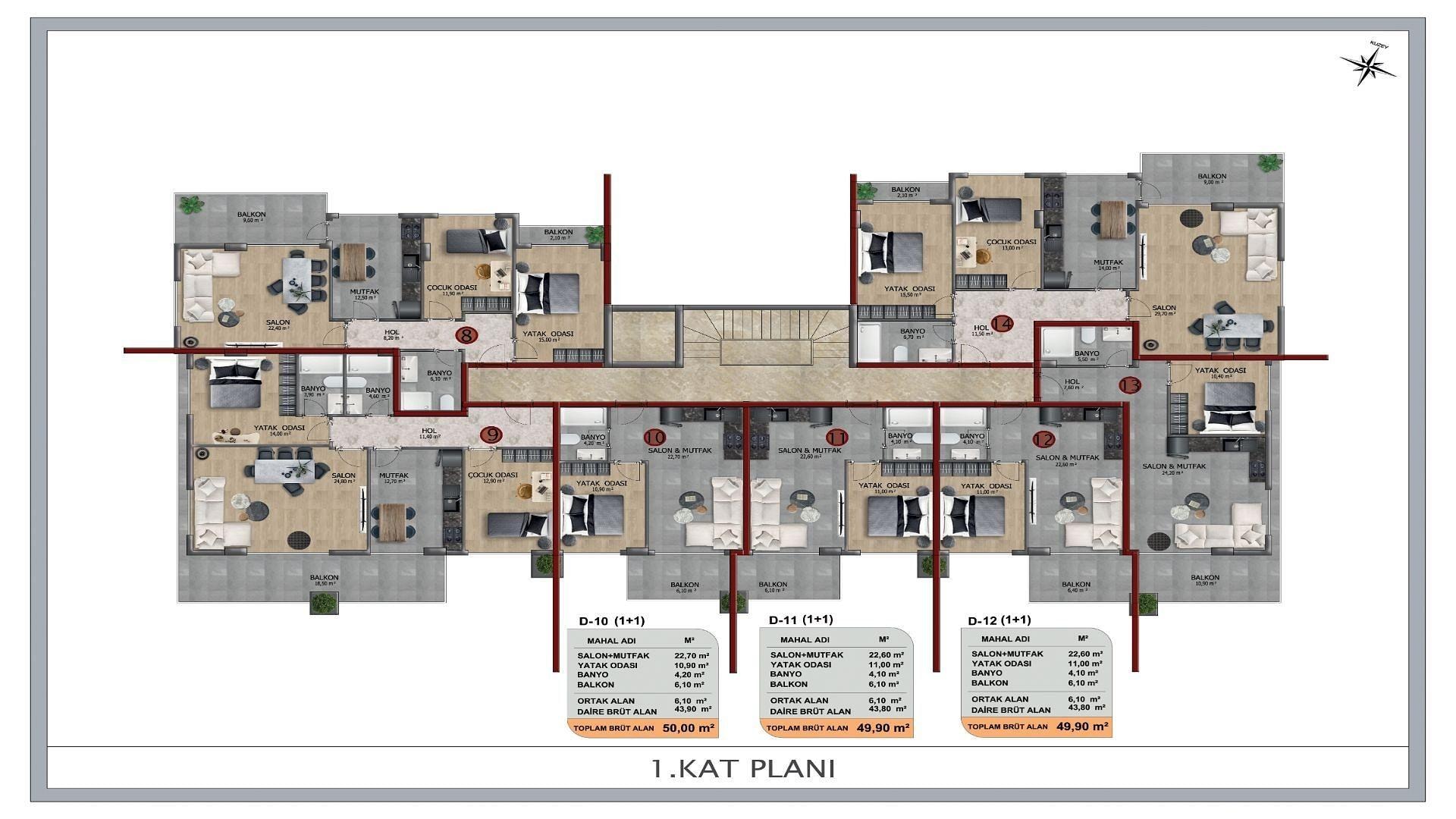 Image du plan d'étage 3