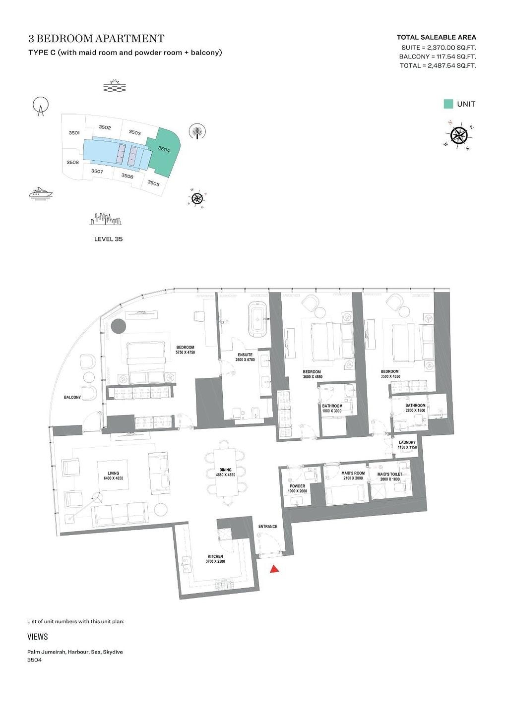 Image du plan d'étage 4