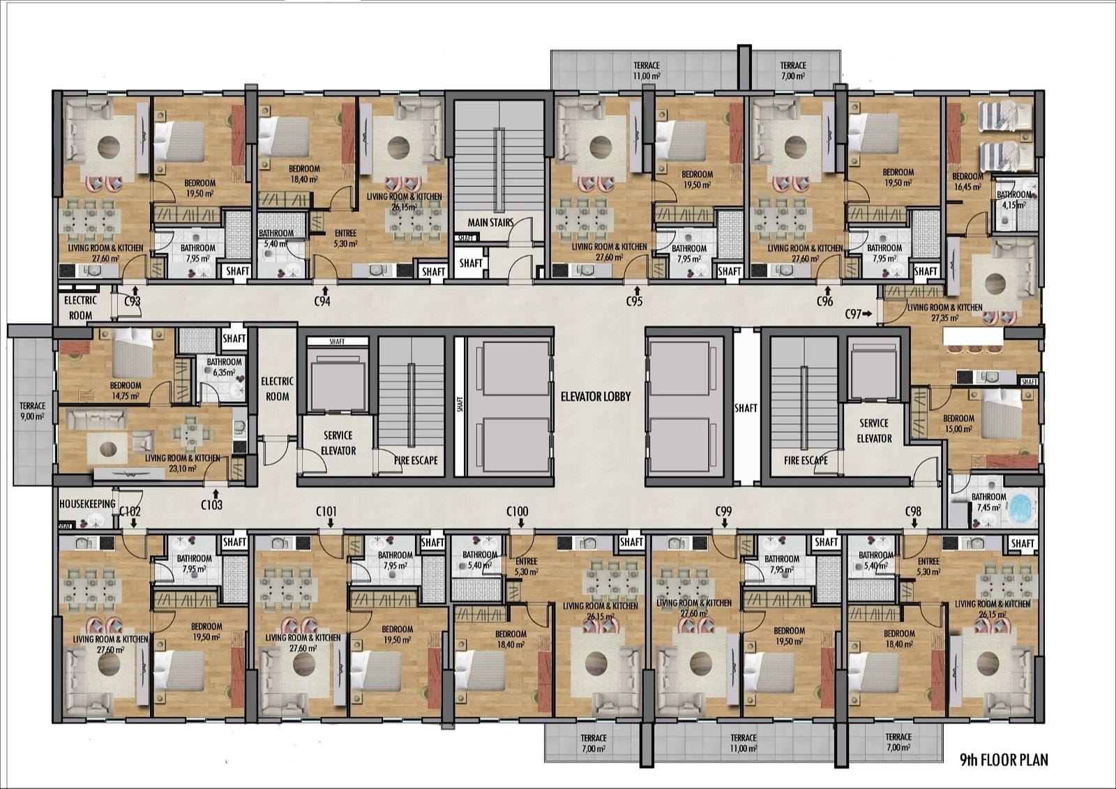 Image du plan d'étage 1