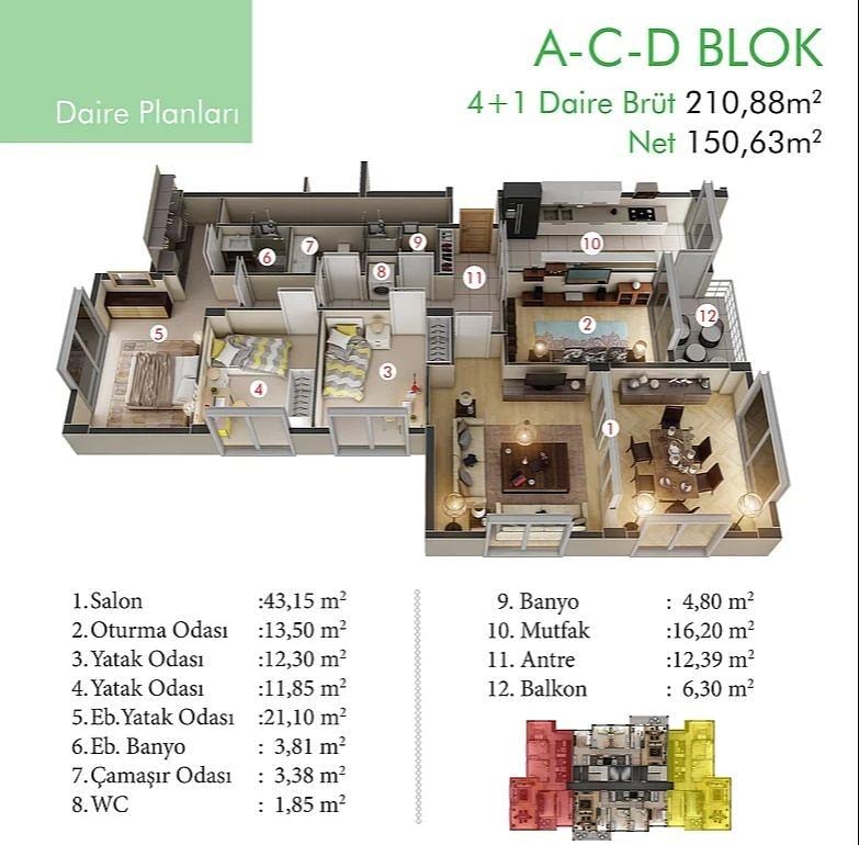Image du plan d'étage 4