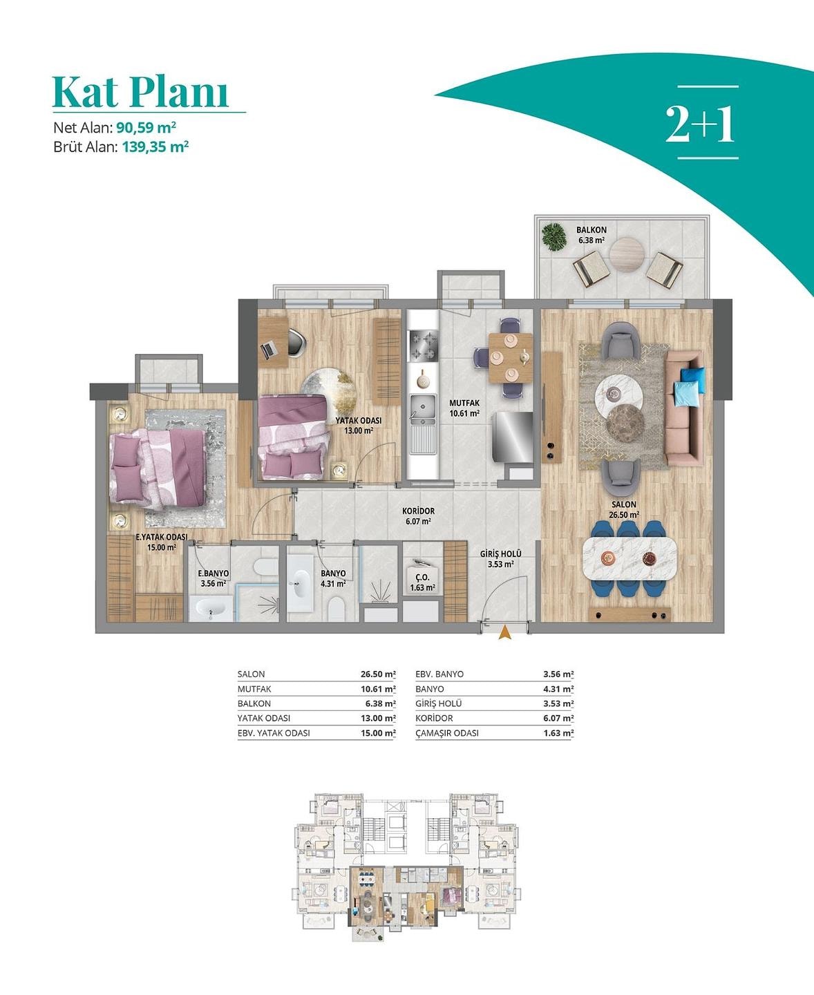 Image du plan d'étage 6