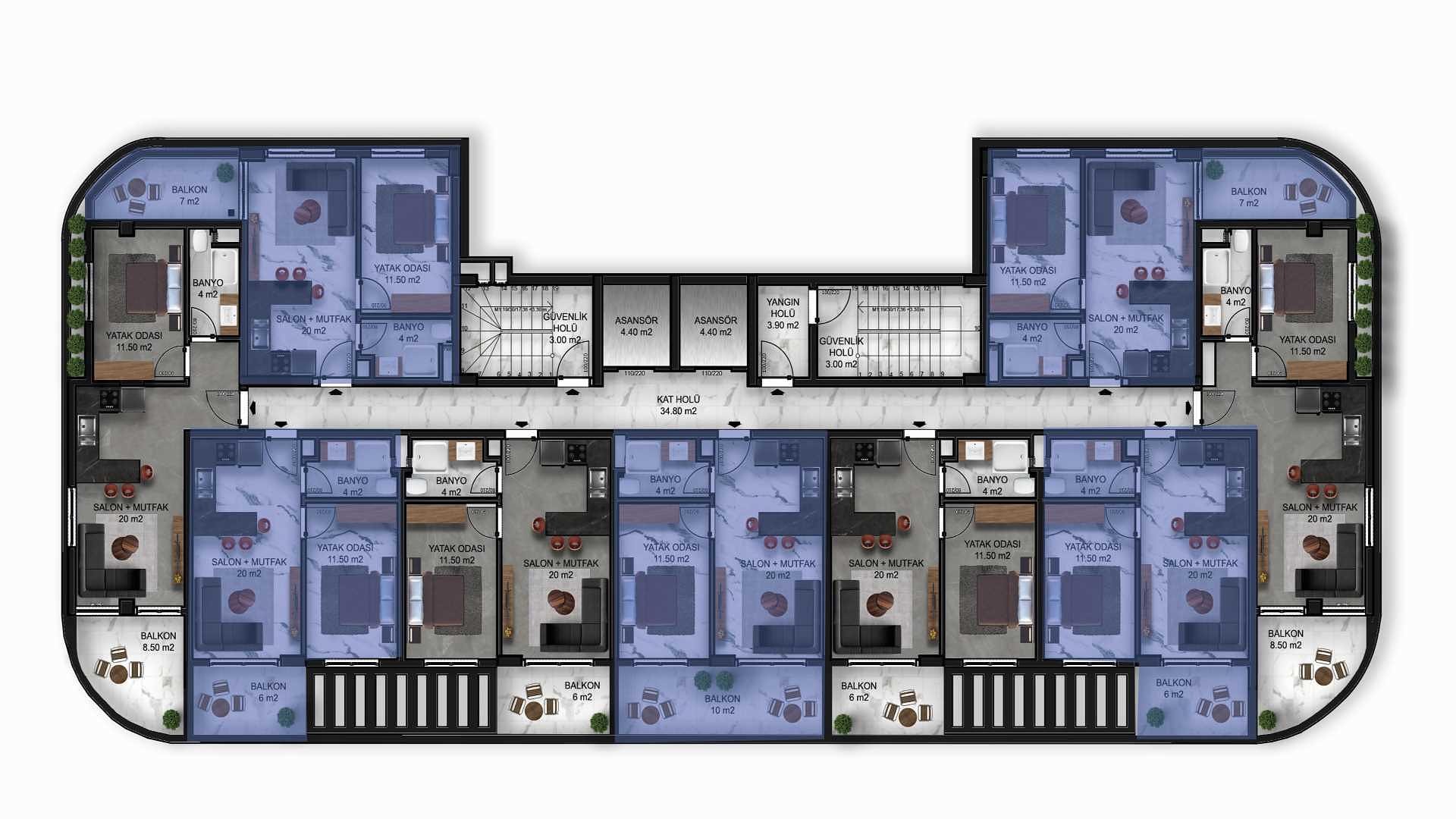 Grundrissdarstellung 4