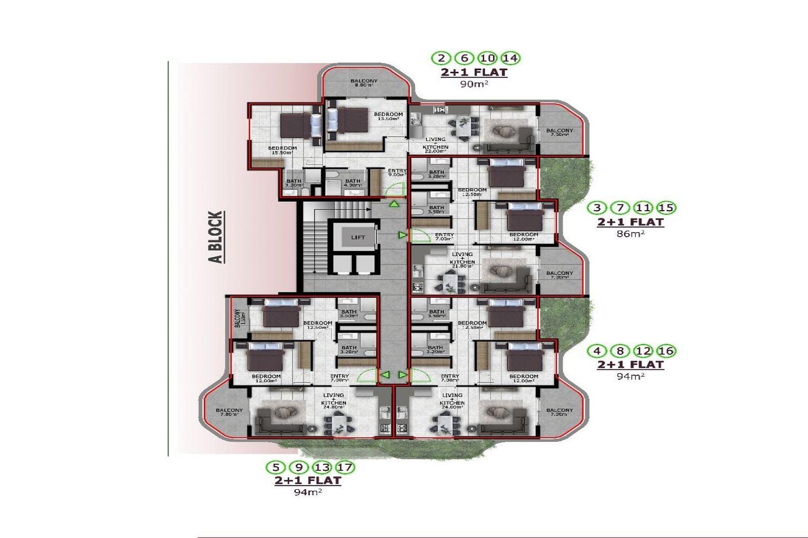 Image du plan d'étage 1