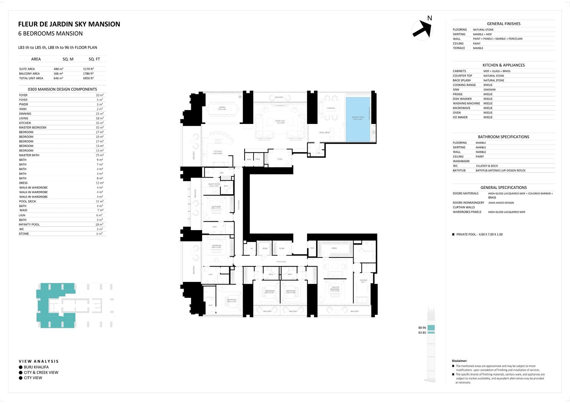 Image du plan d'étage 8
