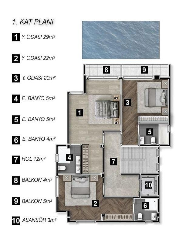 Aukšto plano vaizdas 3
