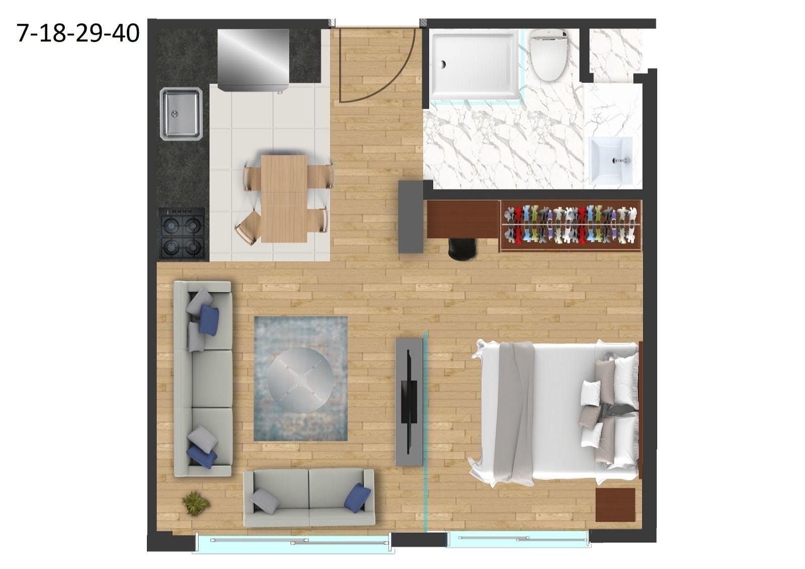 Image du plan d'étage 8