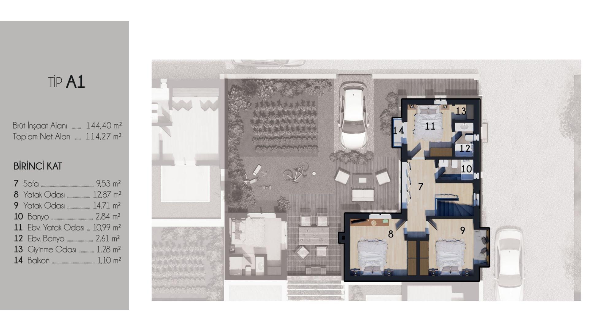 Image du plan d'étage 1