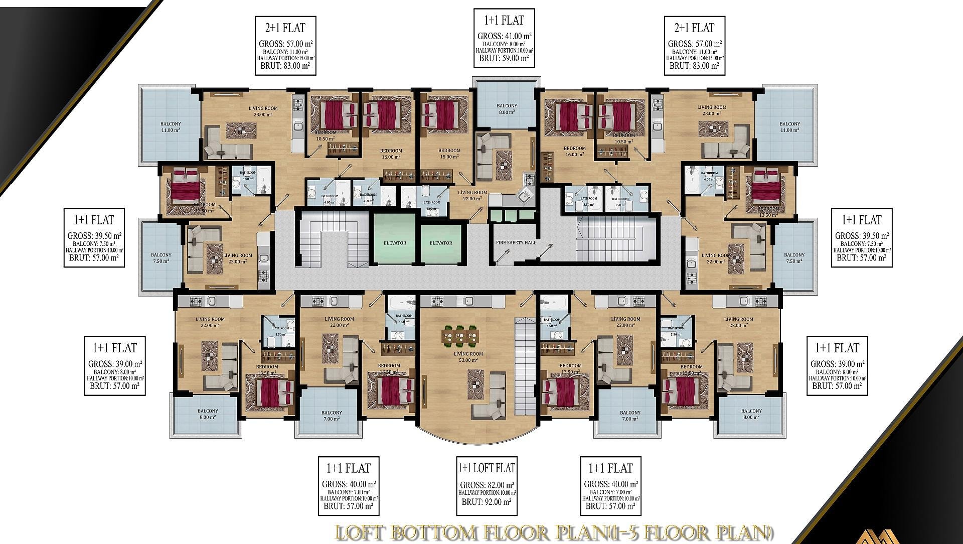 Grundrissdarstellung 5