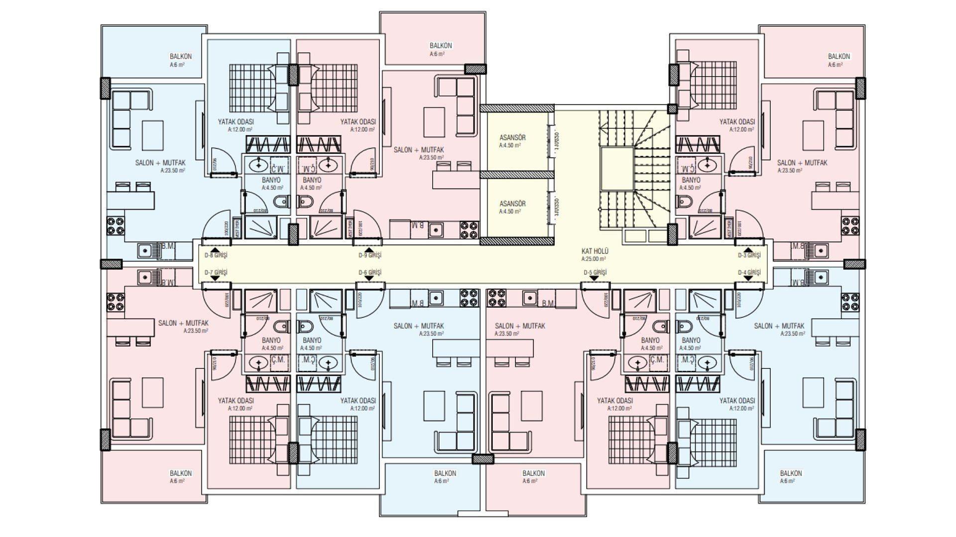 Image du plan d'étage 6