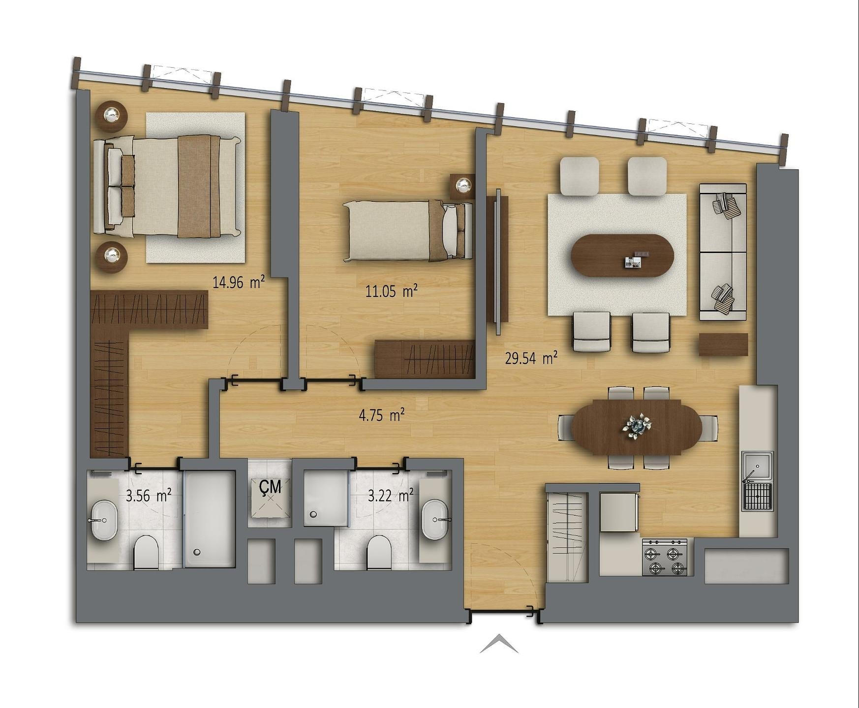 Grundrissdarstellung 3