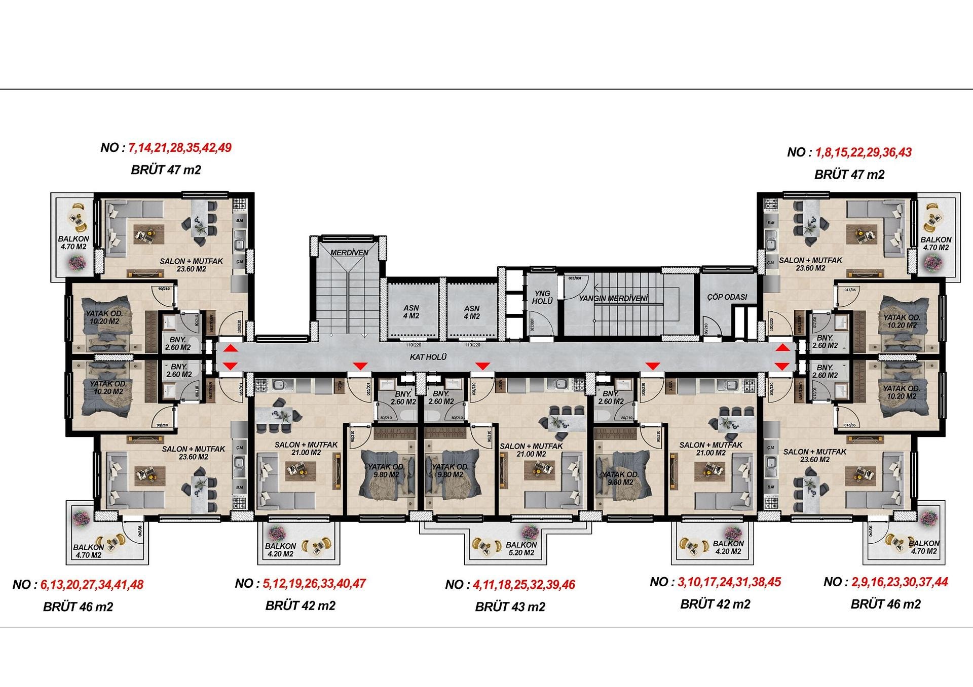 Image du plan d'étage 2