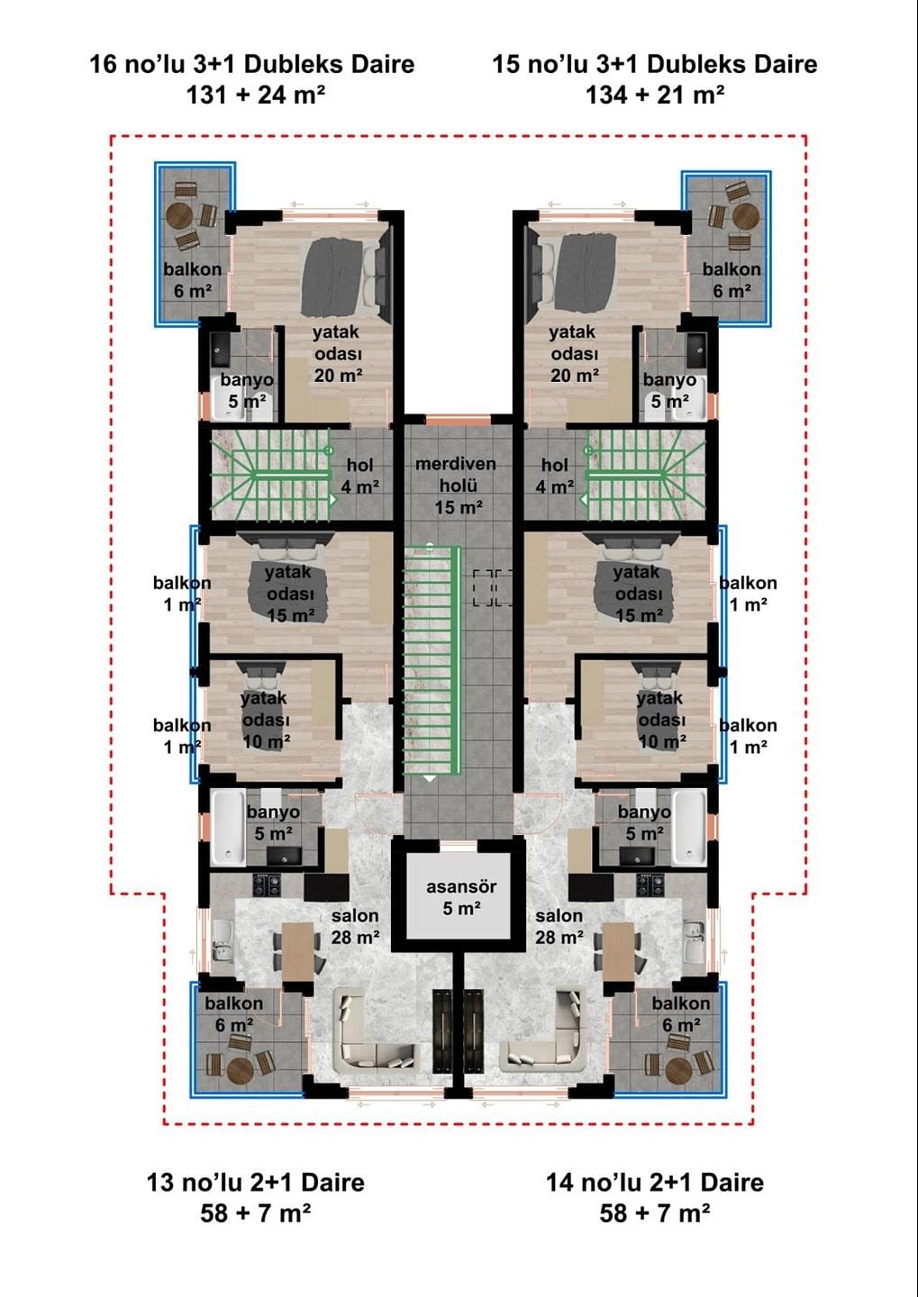 Image du plan d'étage 2