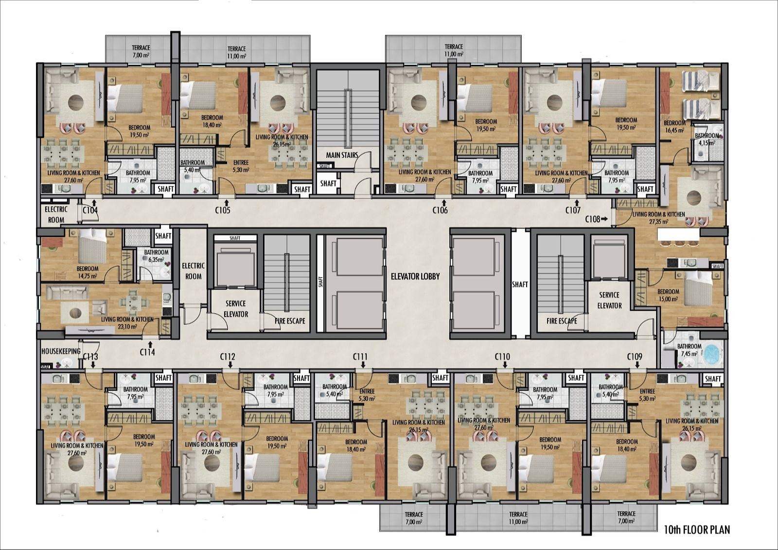 Image du plan d'étage 2
