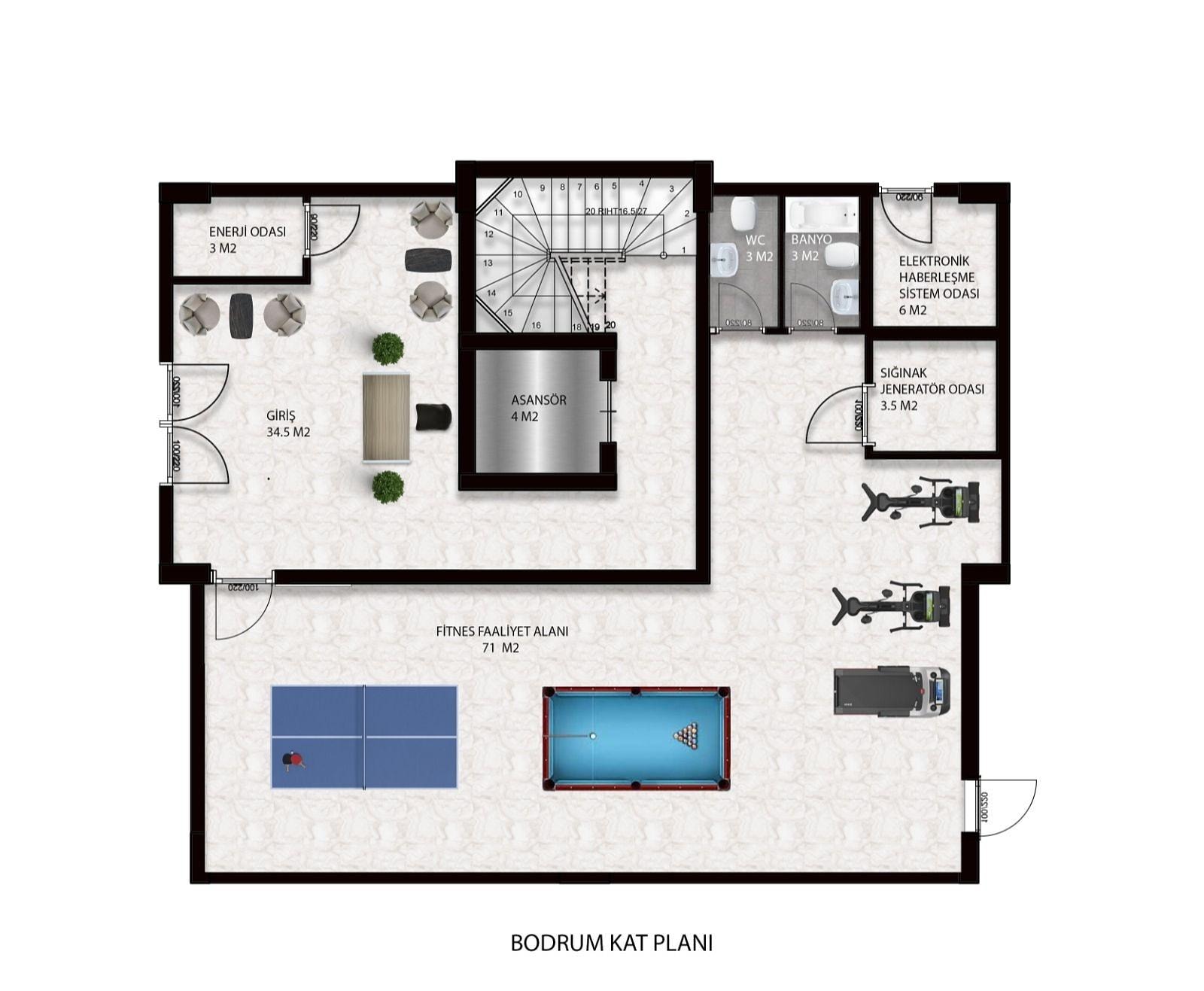 Image du plan d'étage 1