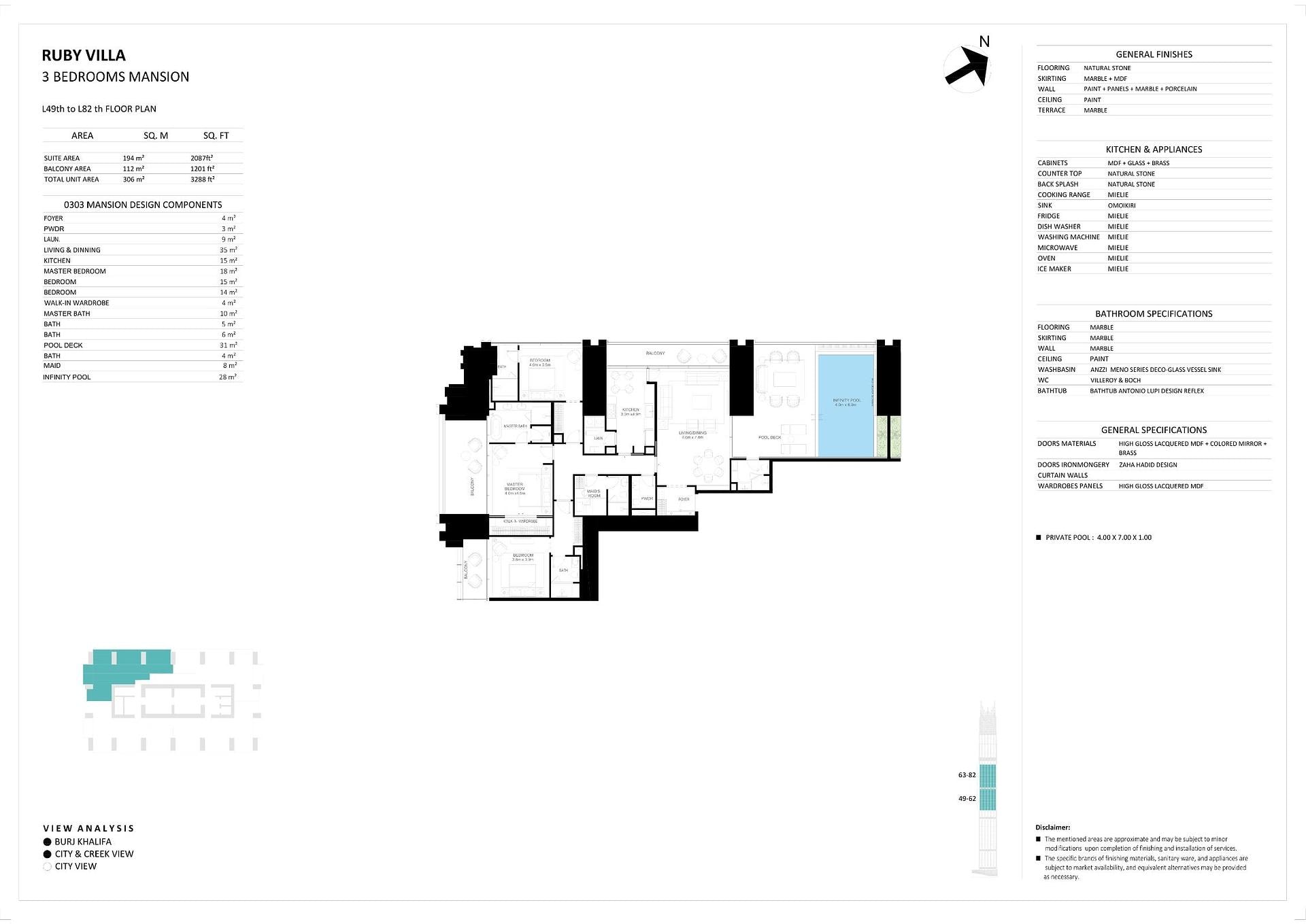 Image du plan d'étage 6