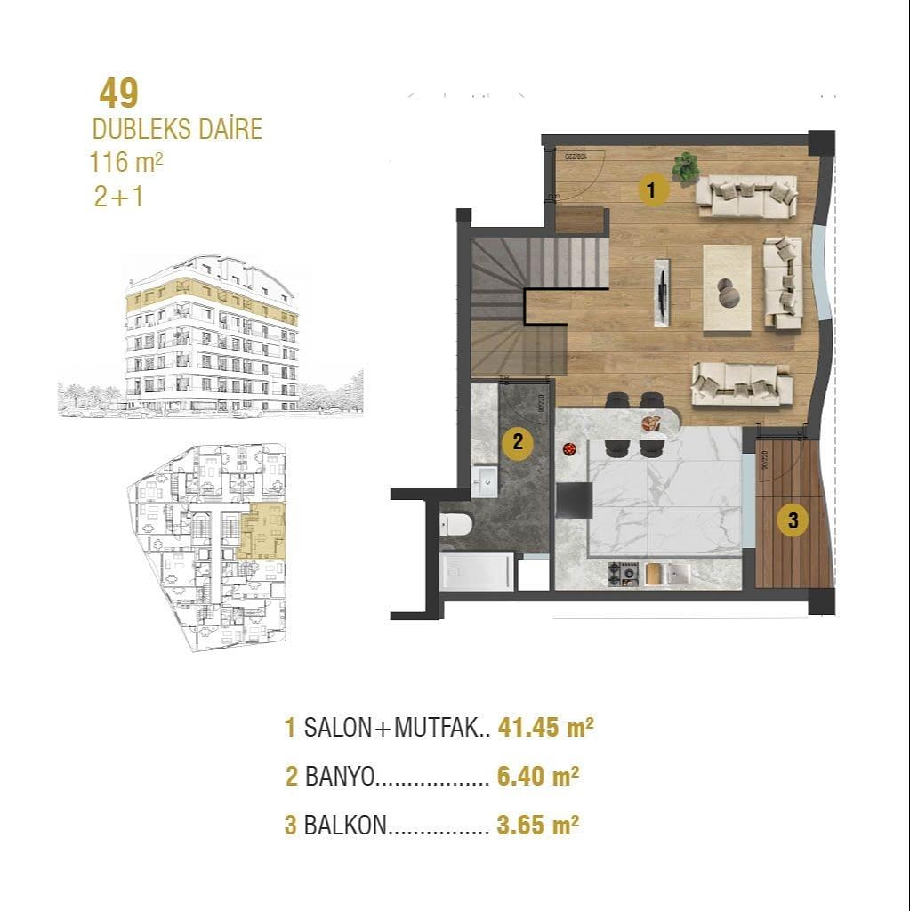 Image du plan d'étage 15