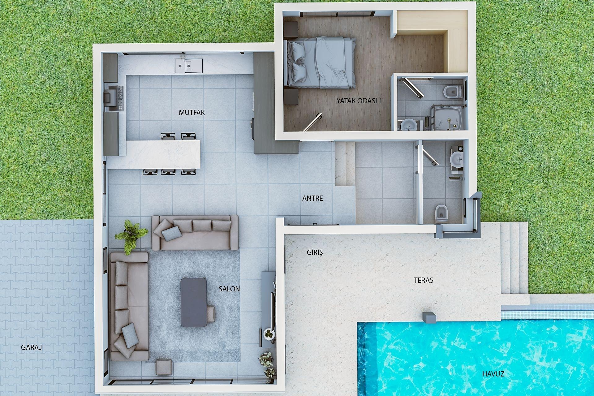 Grundrissdarstellung 1