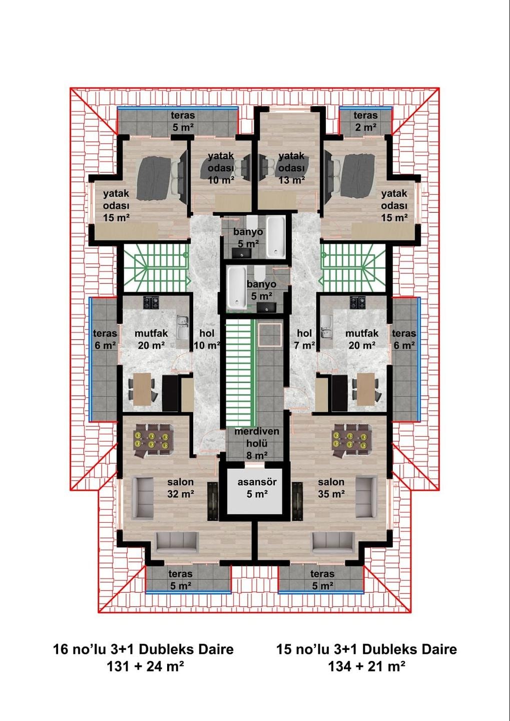 Image du plan d'étage 4