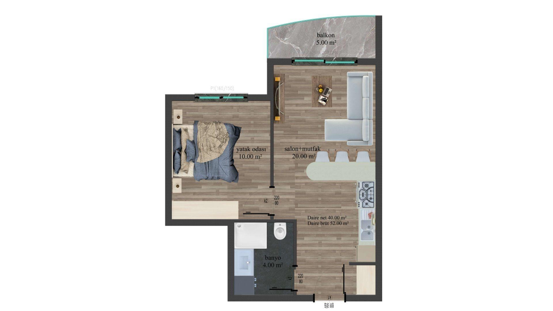 Image du plan d'étage 1