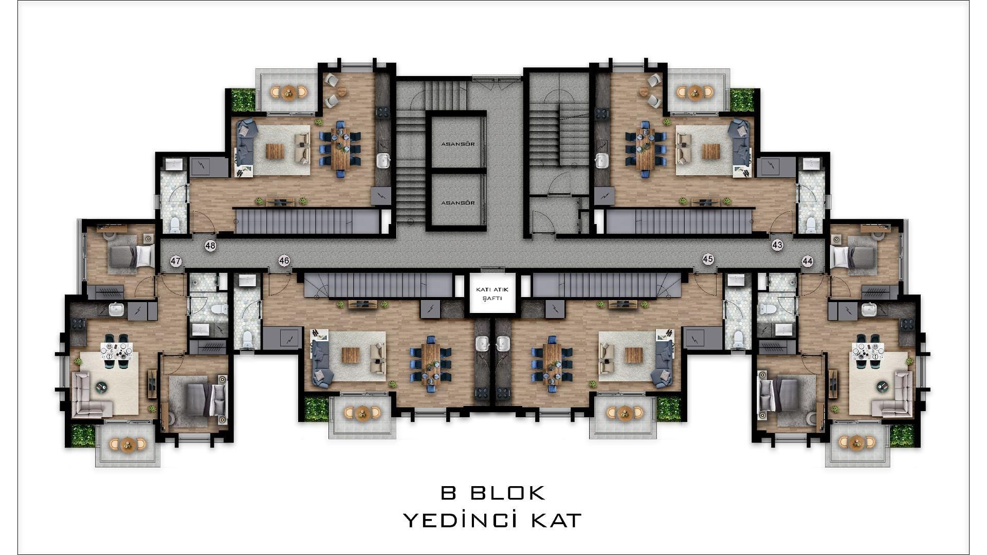 Imazhi i Planit të Katit 19