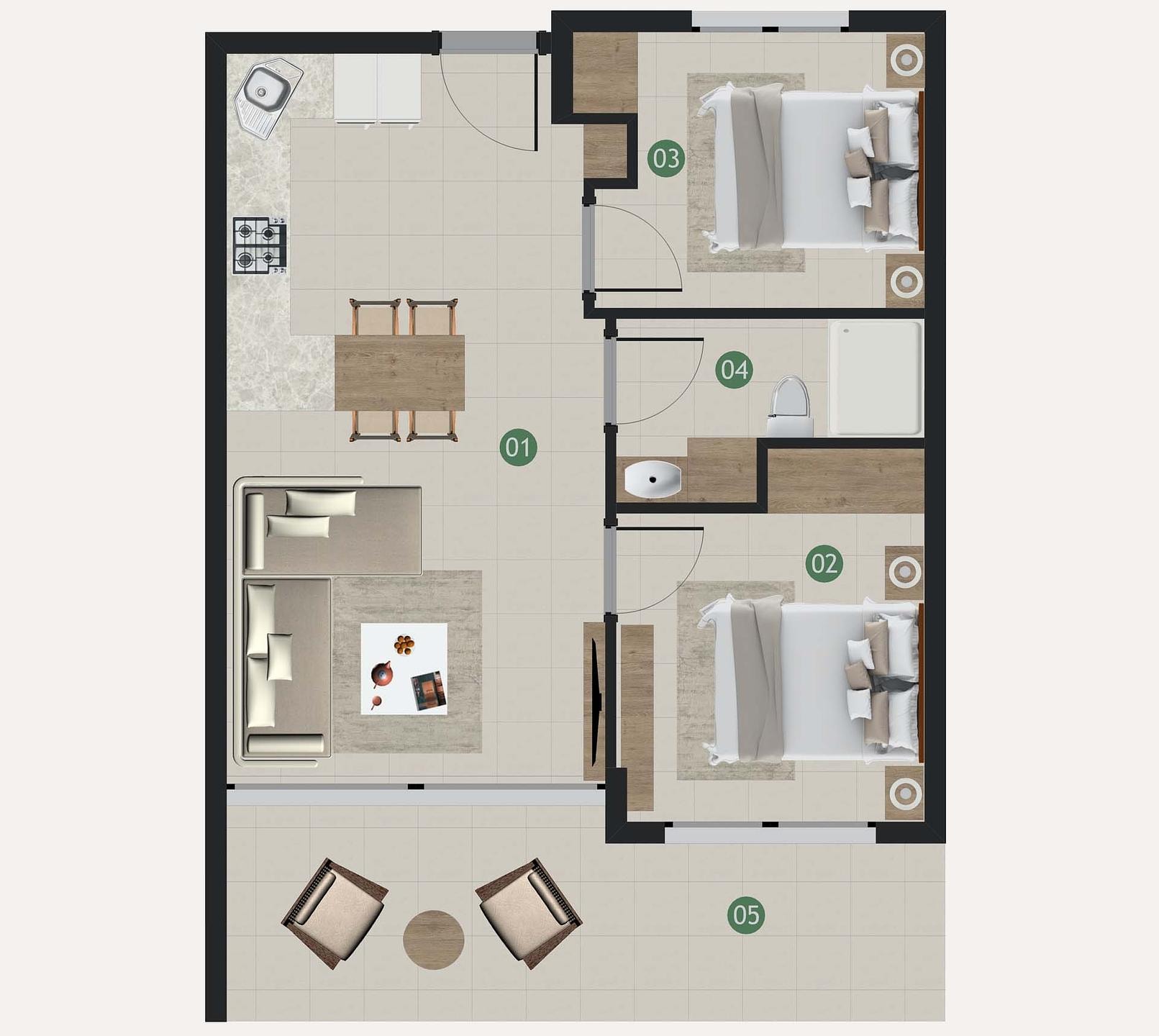 Grundrissdarstellung 2