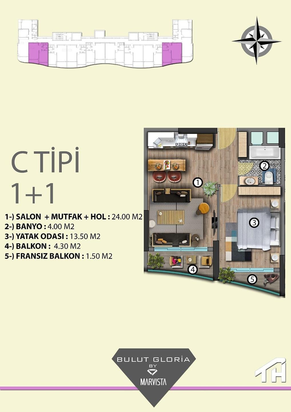 Image du plan d'étage 4