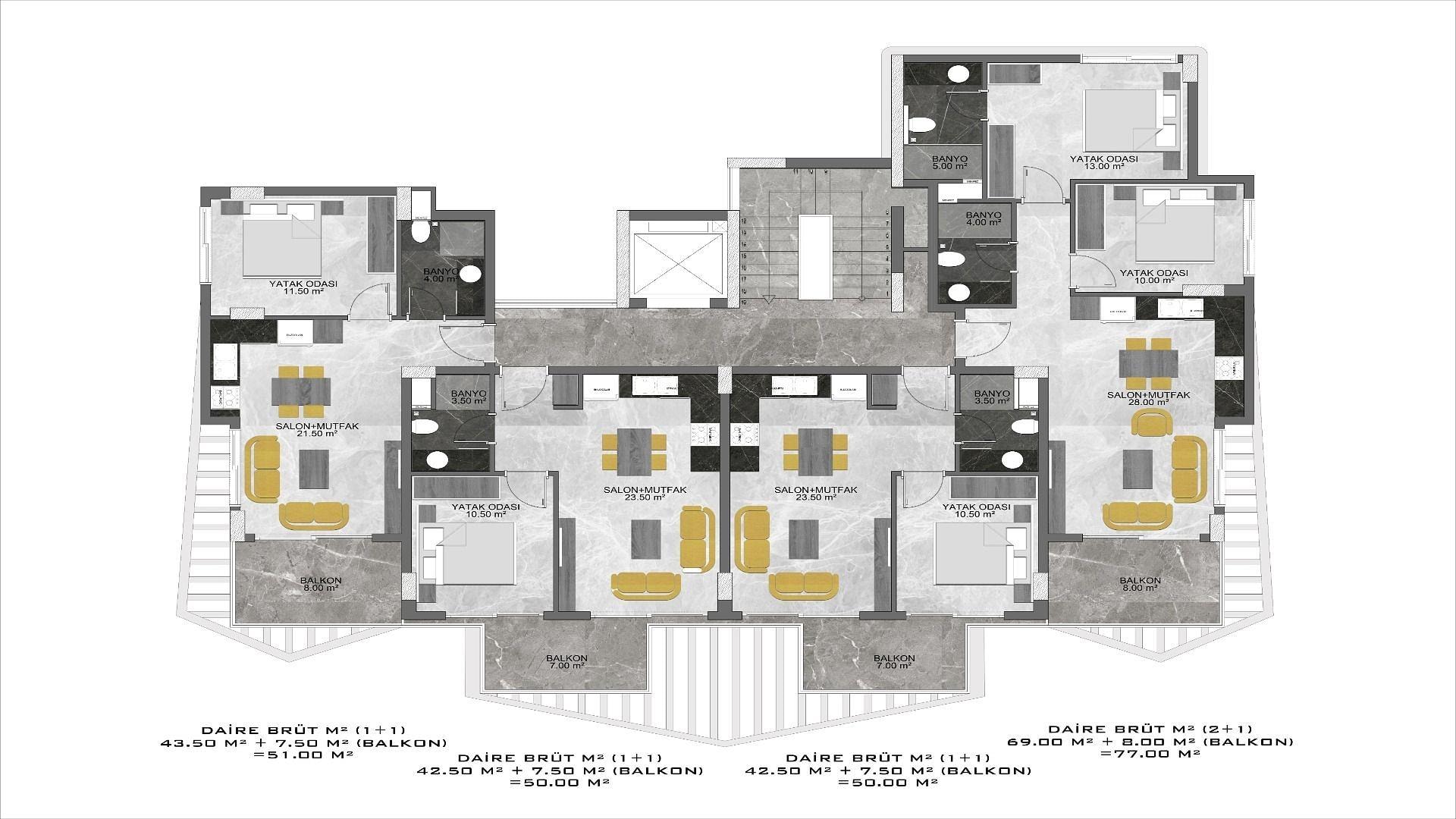 Image du plan d'étage 3