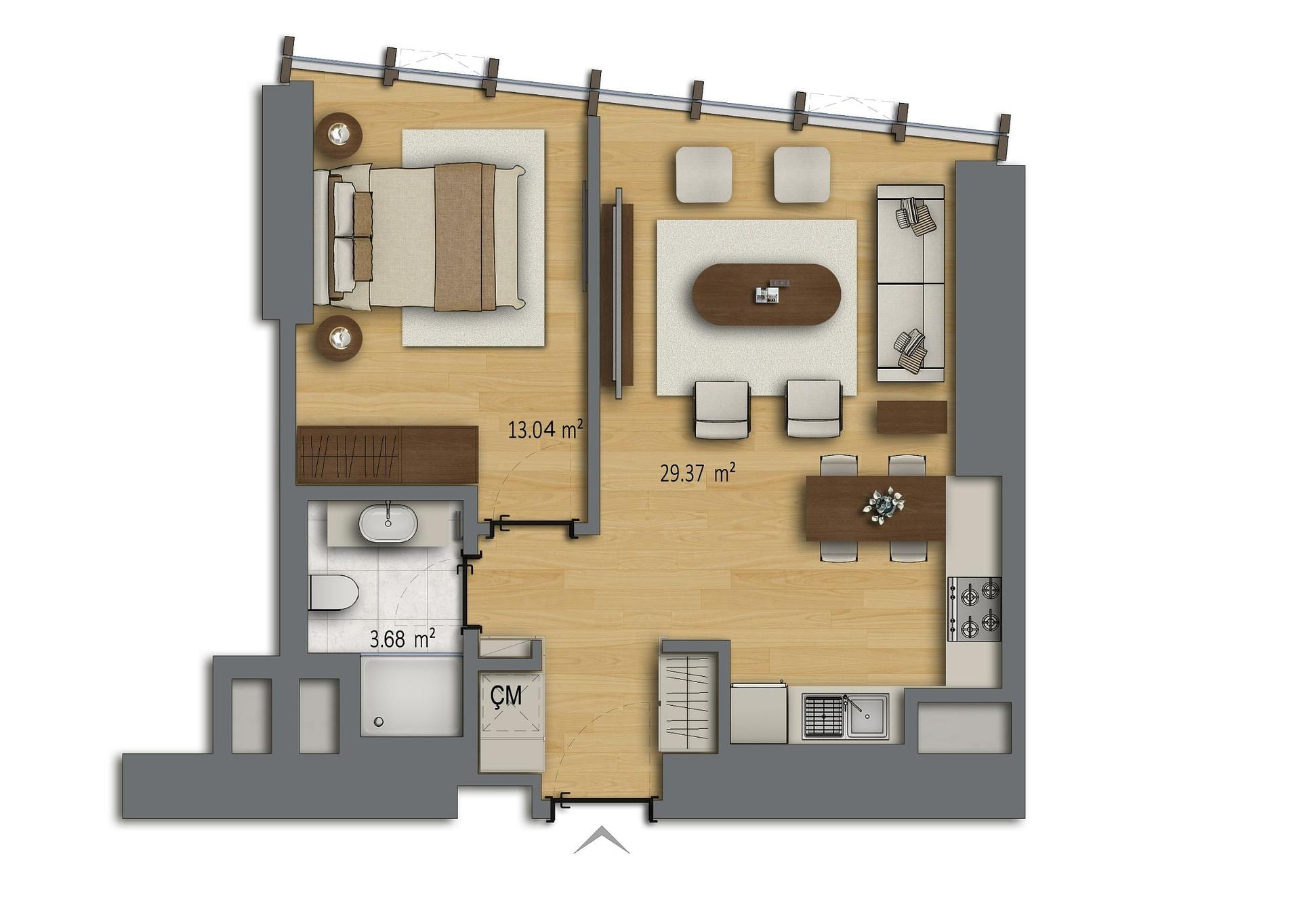 Grundrissdarstellung 1