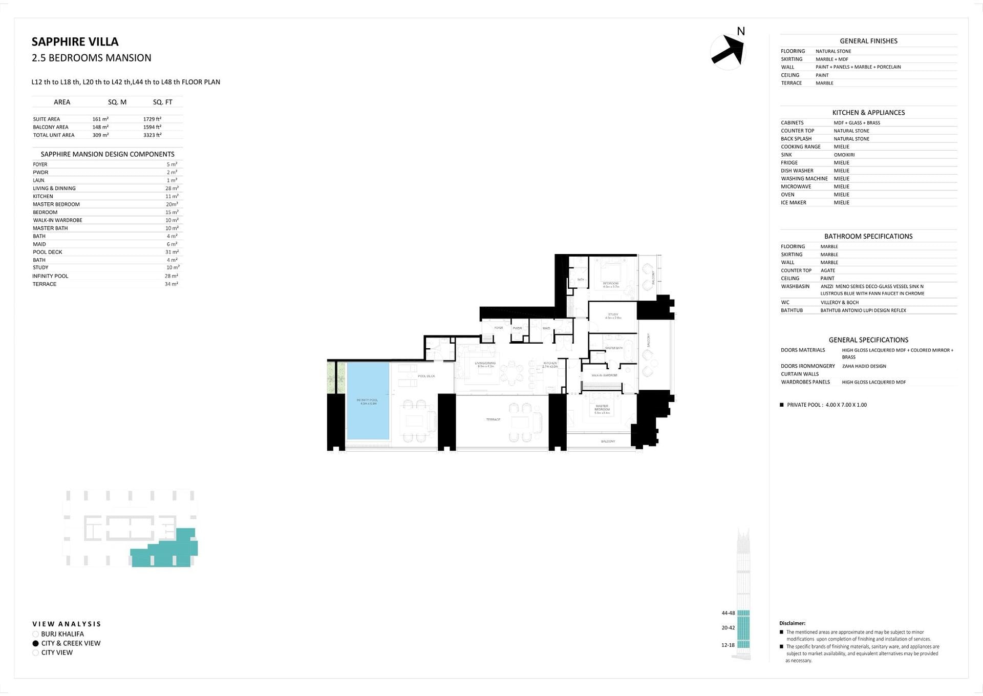 Image du plan d'étage 4