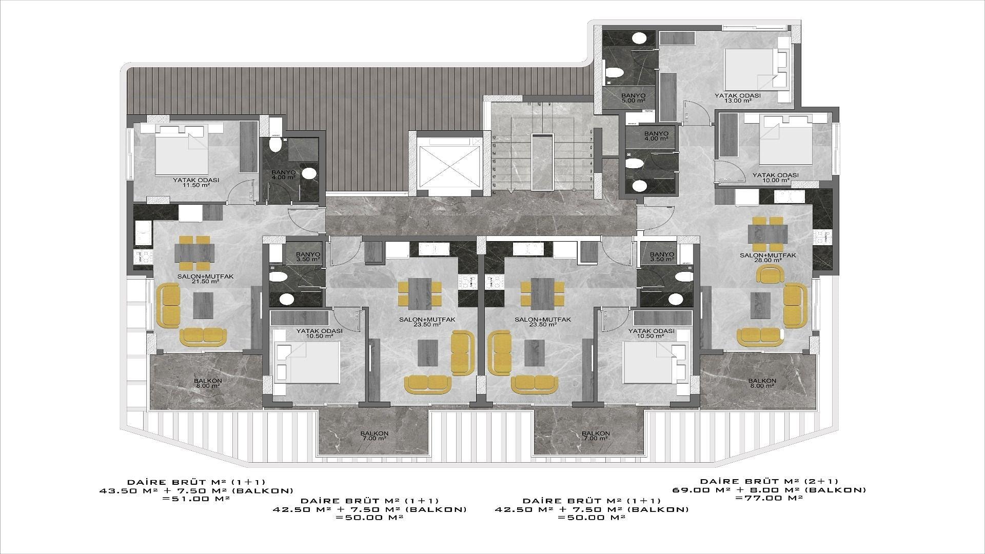 Image du plan d'étage 1