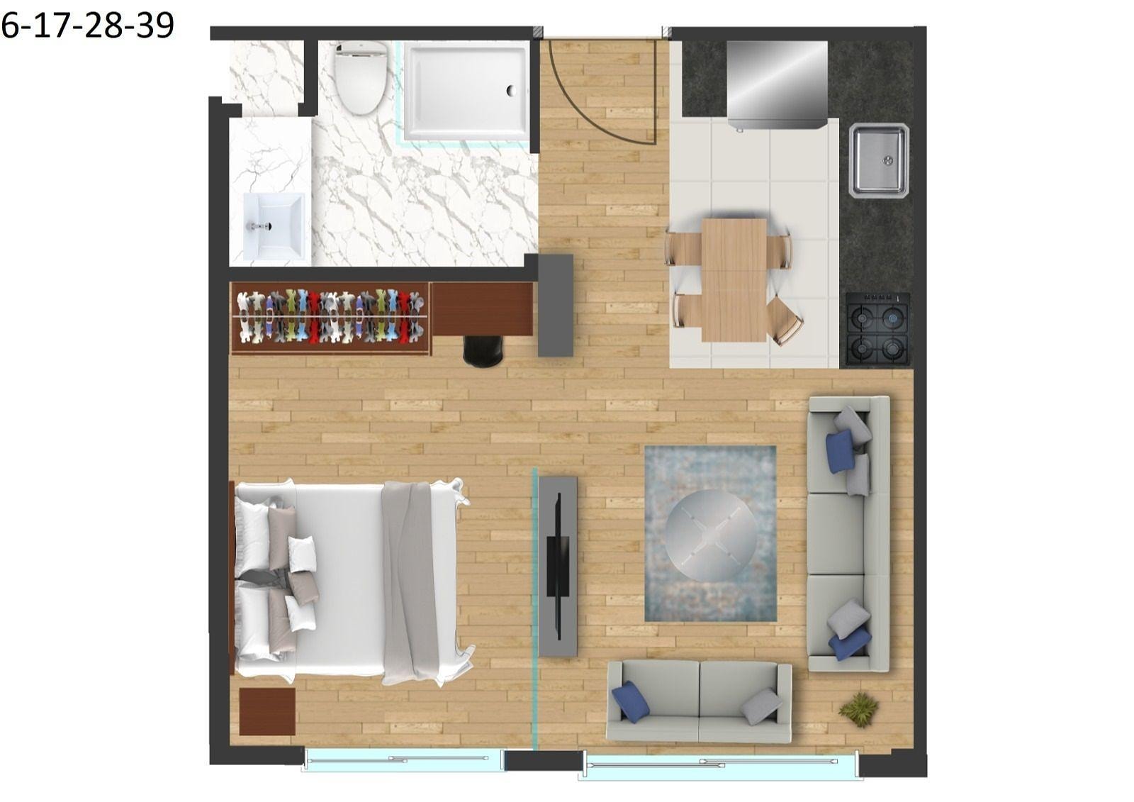 Image du plan d'étage 5