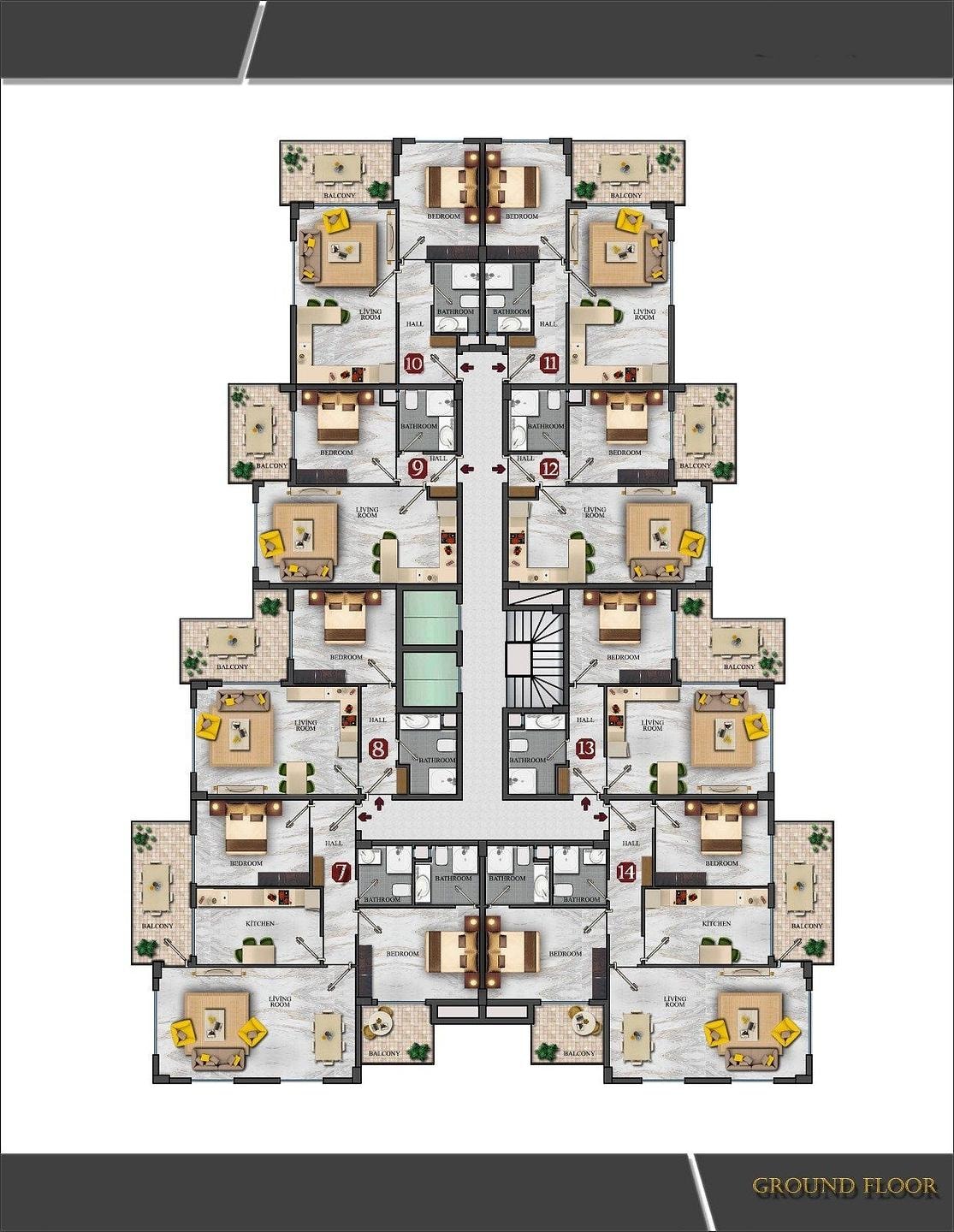 Image du plan d'étage 3