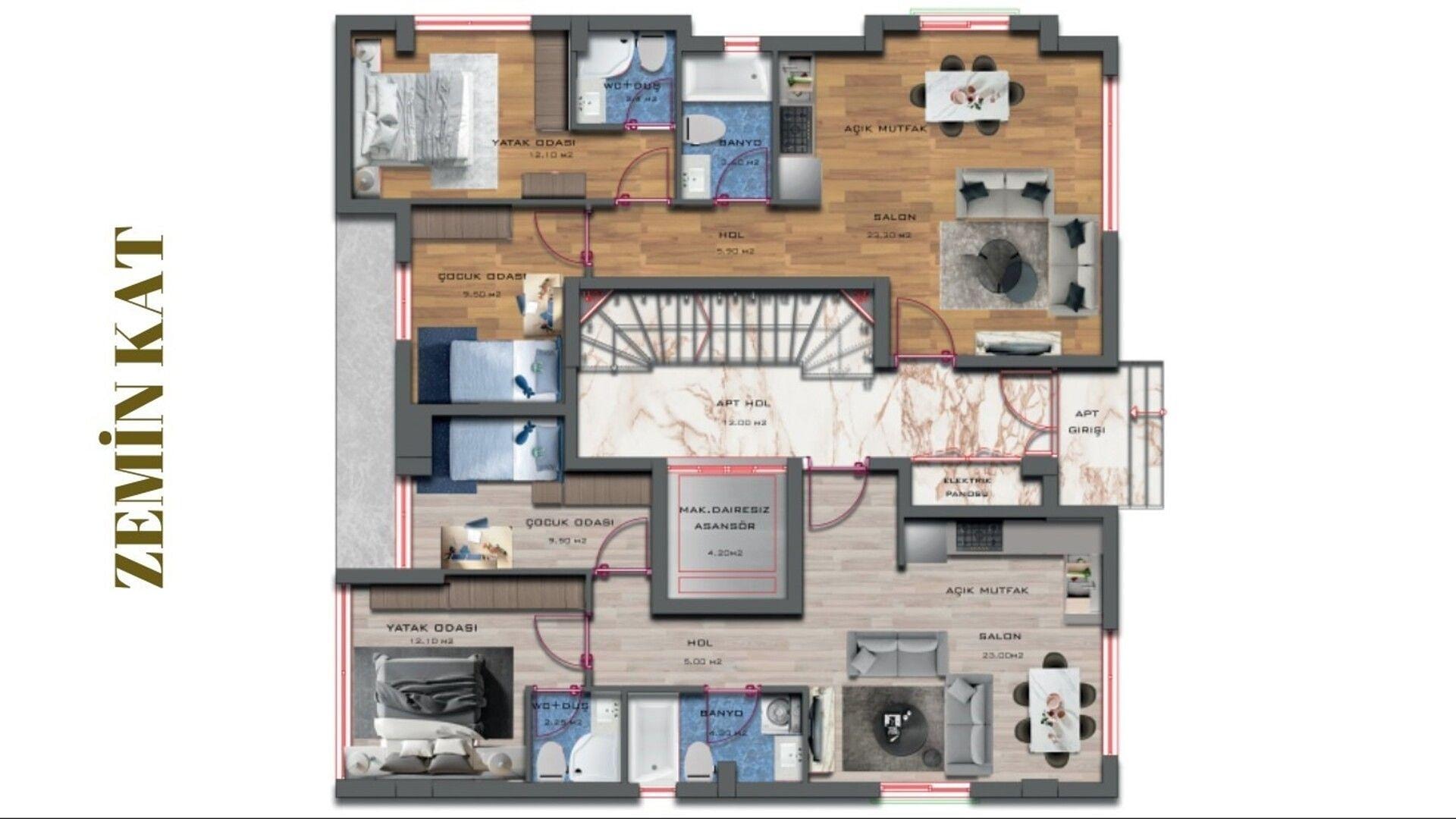 Image du plan d'étage 1
