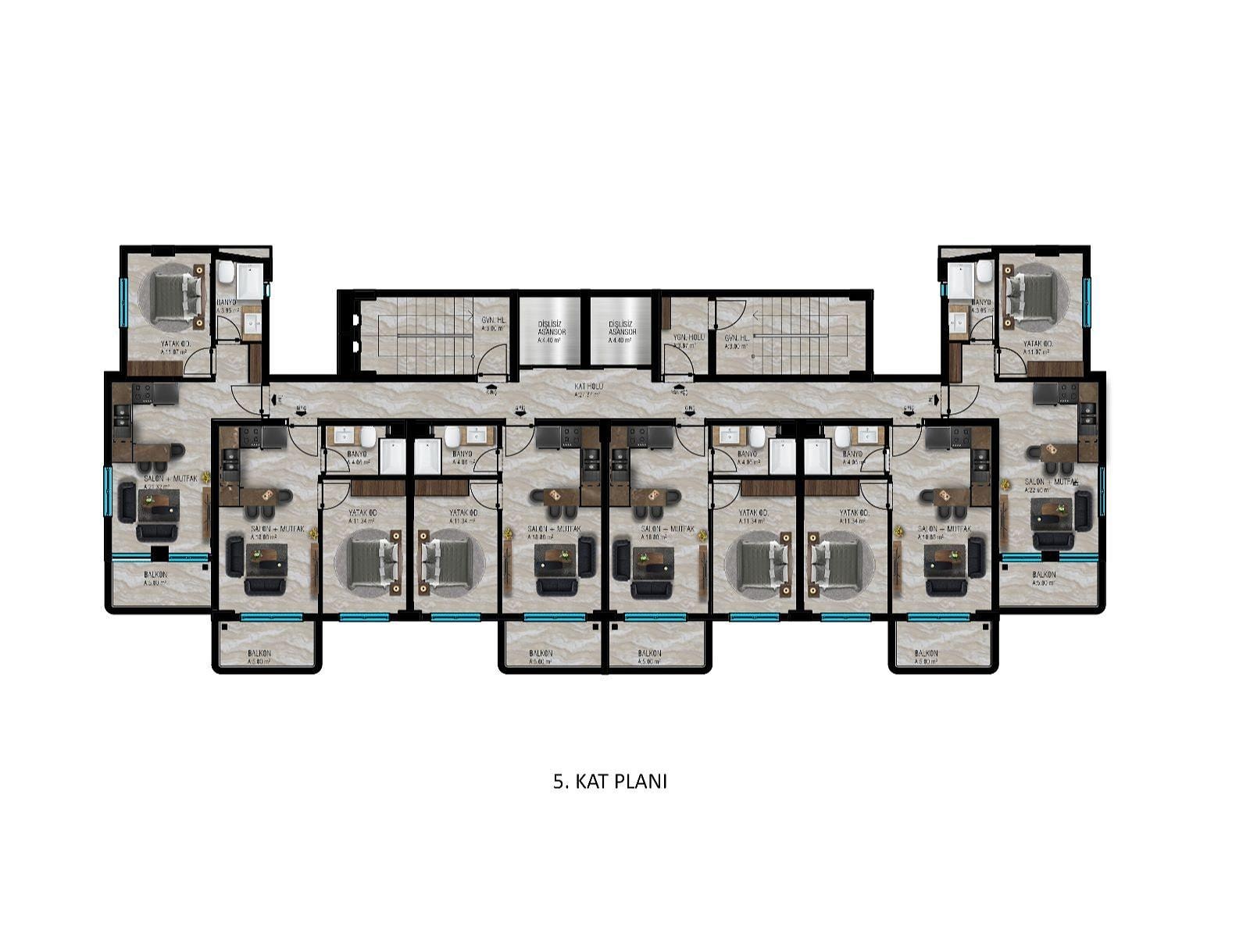 Image du plan d'étage 8
