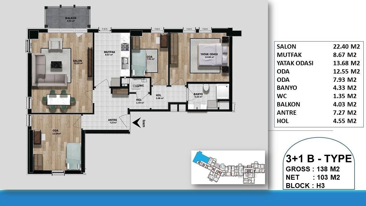 Image du plan d'étage 3