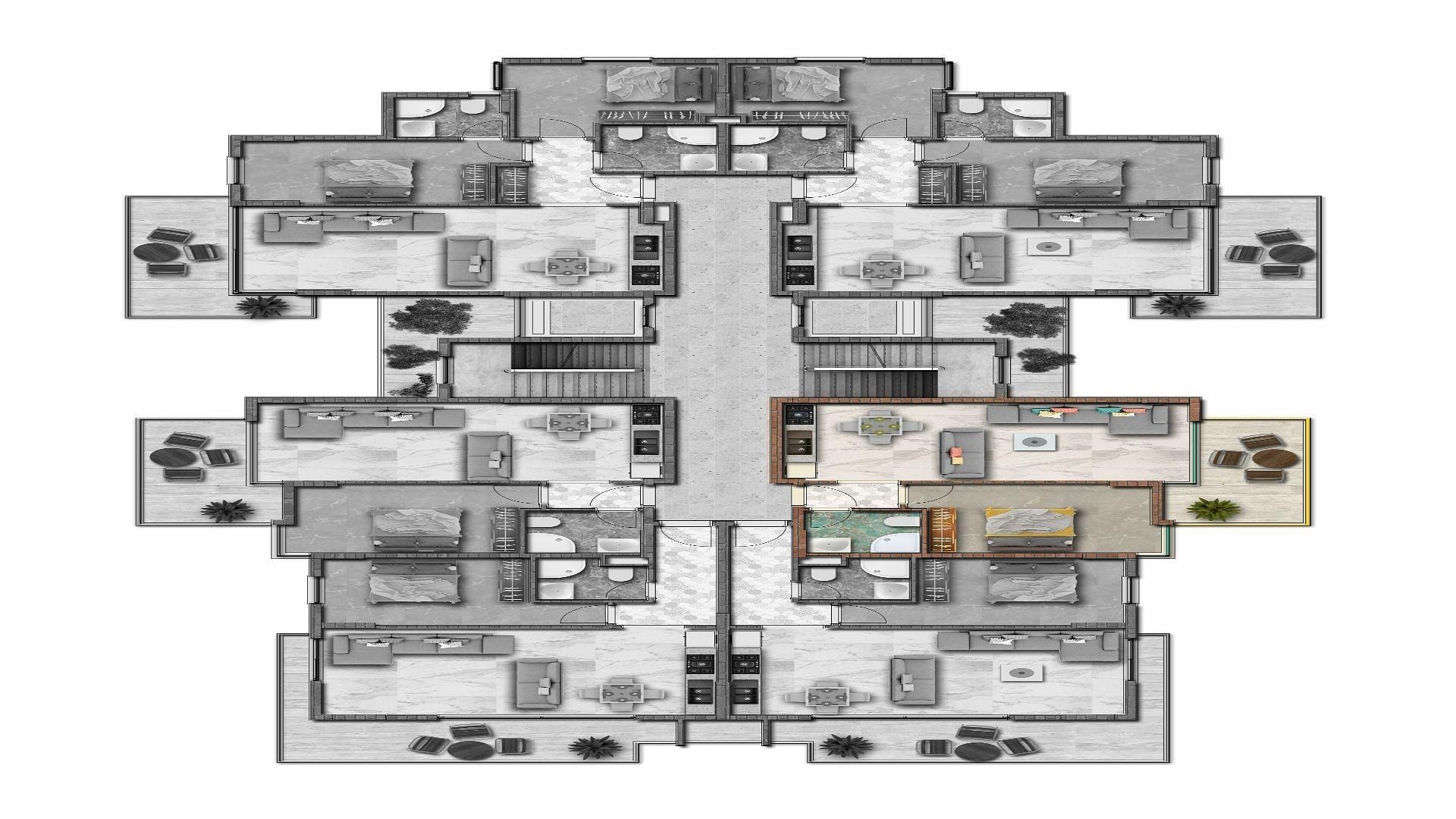 Grundrissdarstellung 6