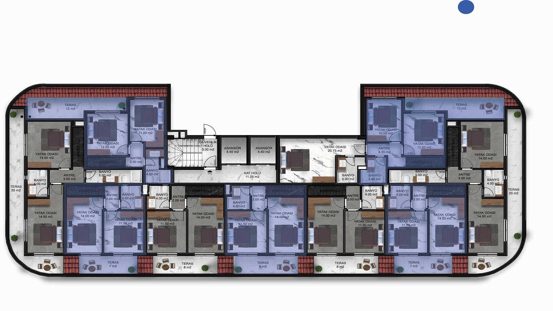 Grundrissdarstellung 3
