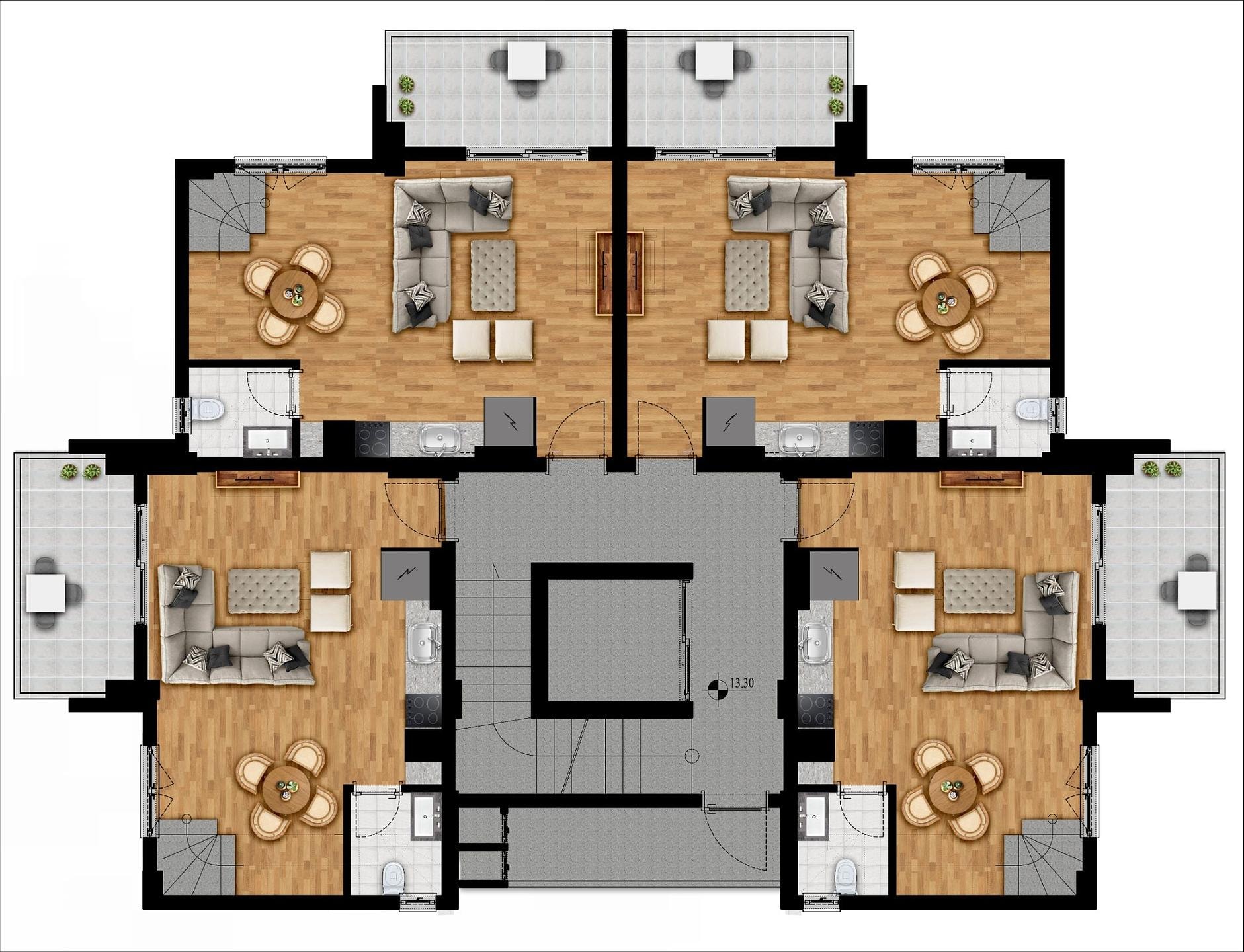Grundrissdarstellung 4