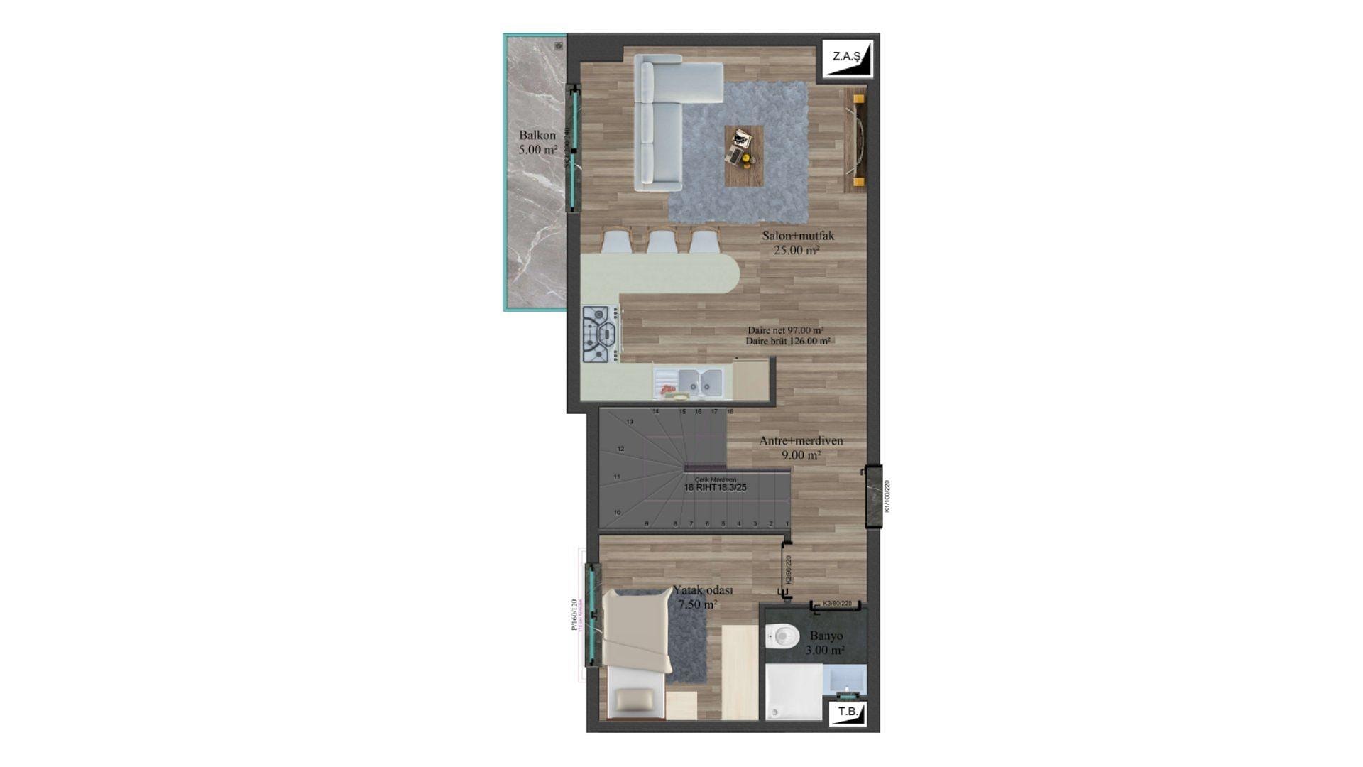 Grundrissdarstellung 3