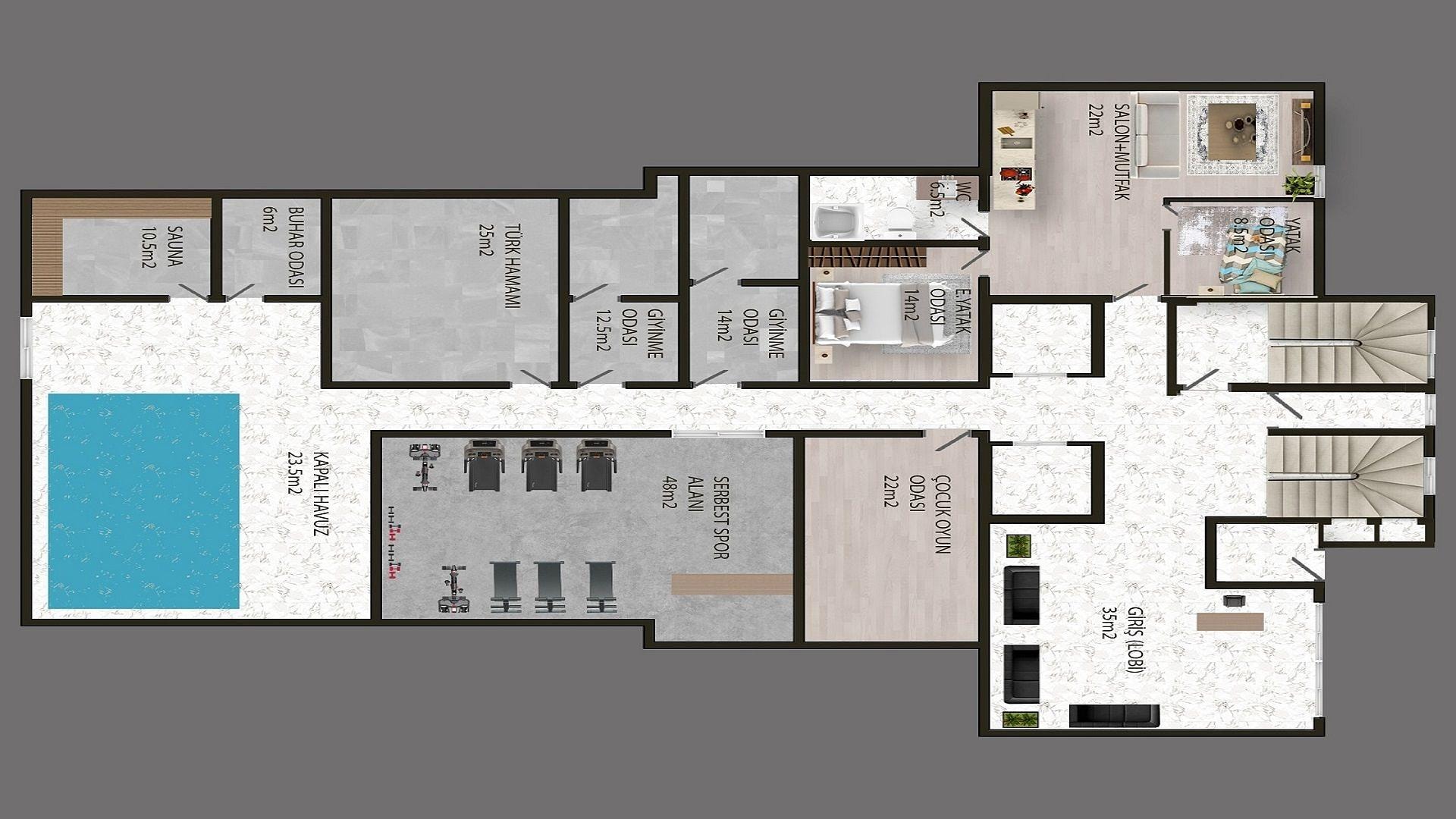 Image du plan d'étage 1