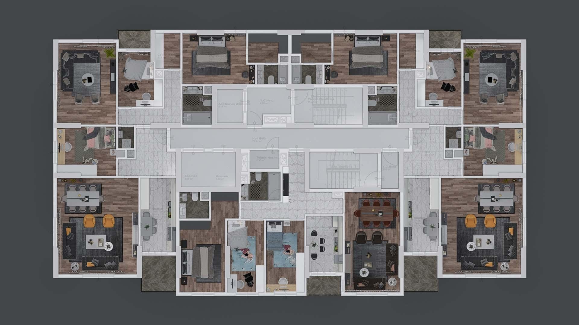 Image du plan d'étage 4