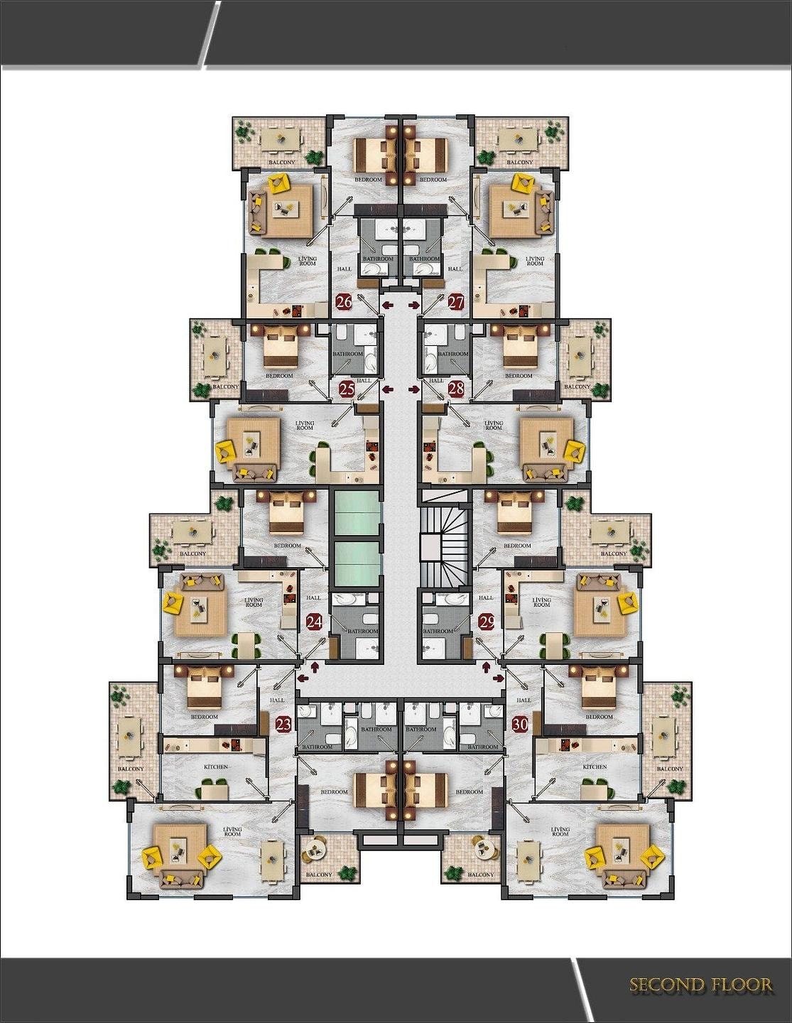 Image du plan d'étage 5