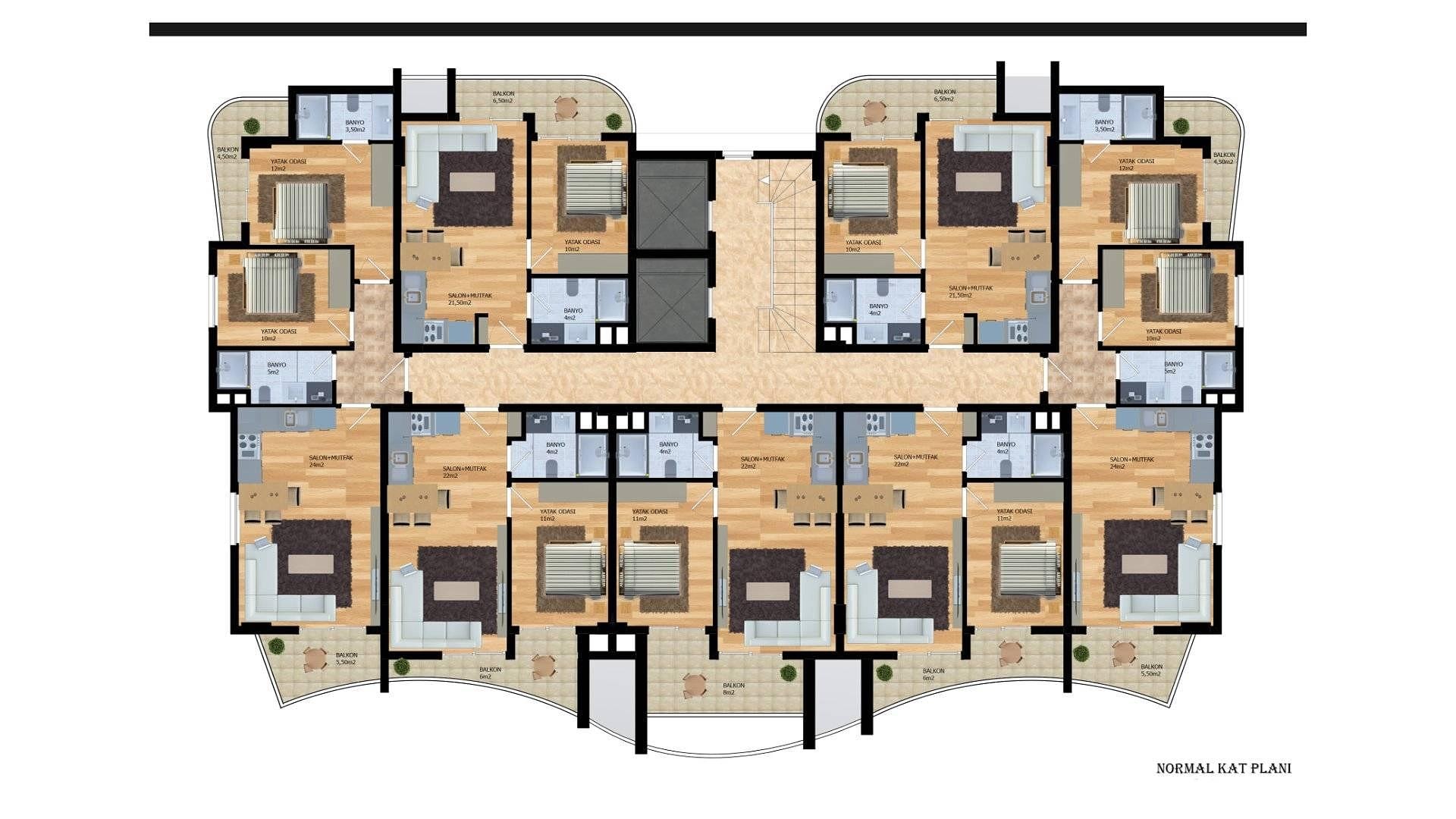 Image du plan d'étage 4