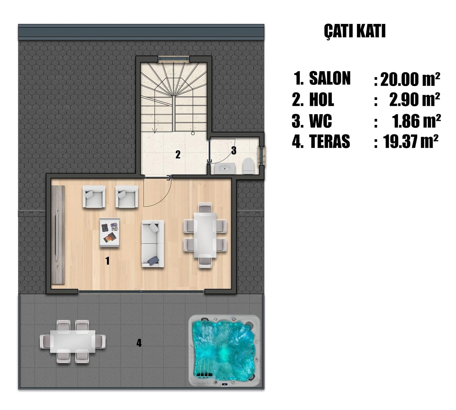 Image du plan d'étage 1
