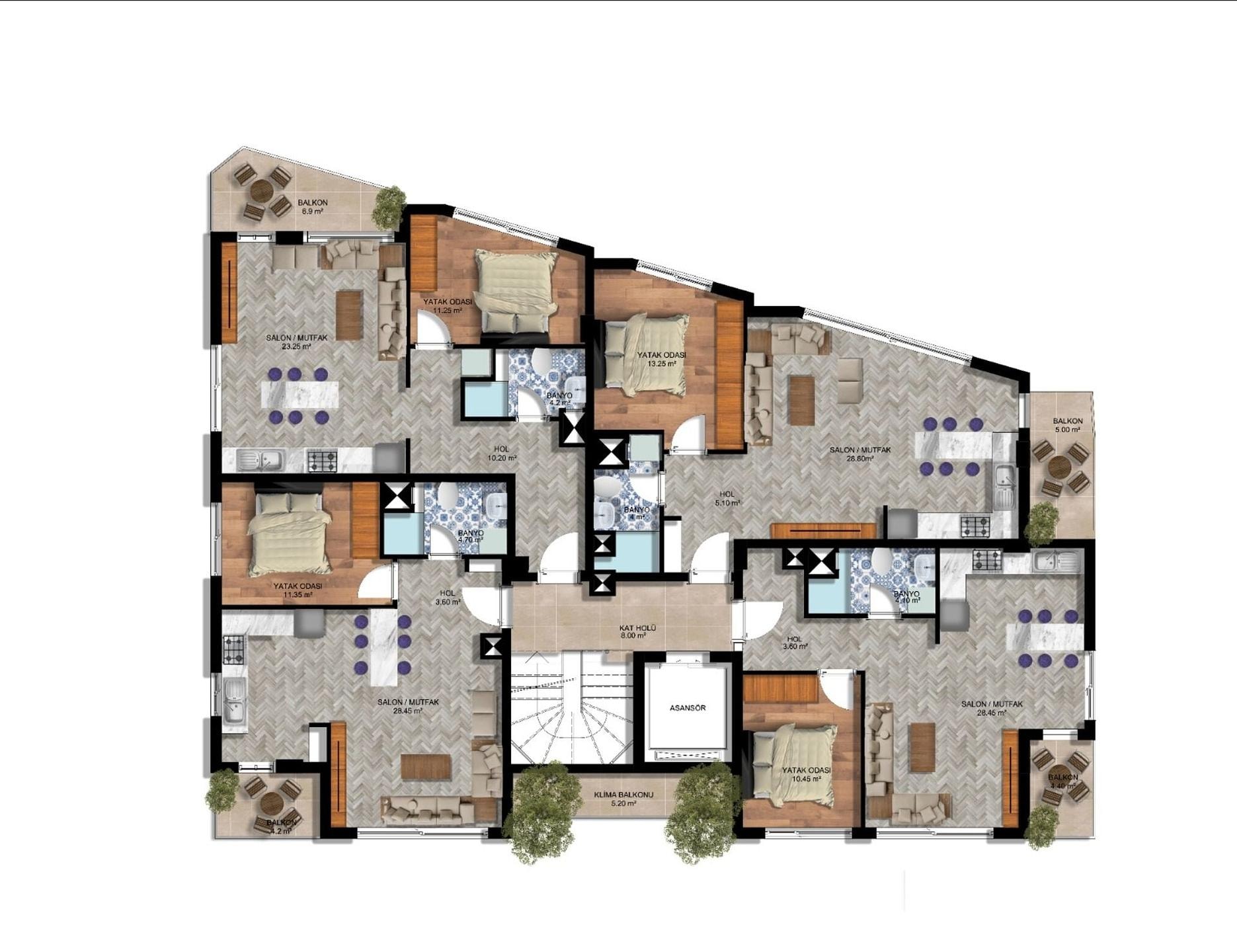 Image du plan d'étage 1