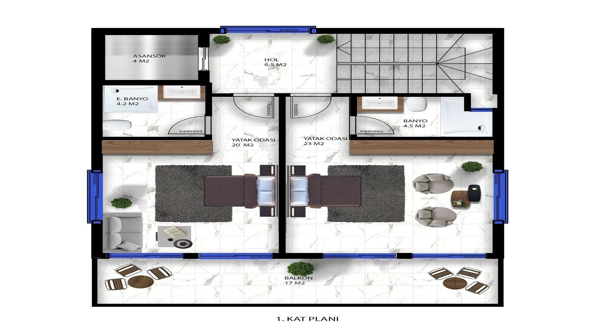 Image du plan d'étage 1