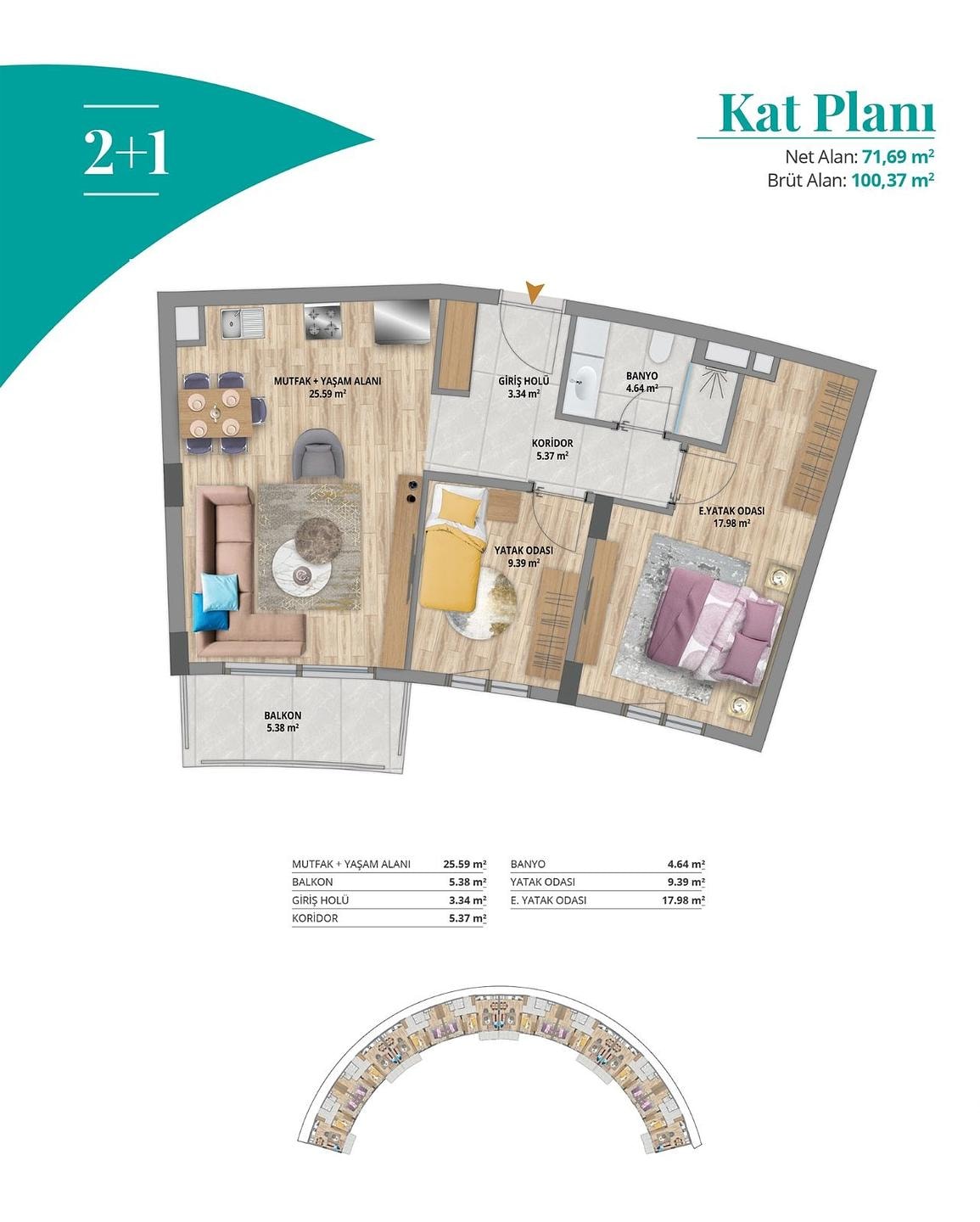 Image du plan d'étage 3